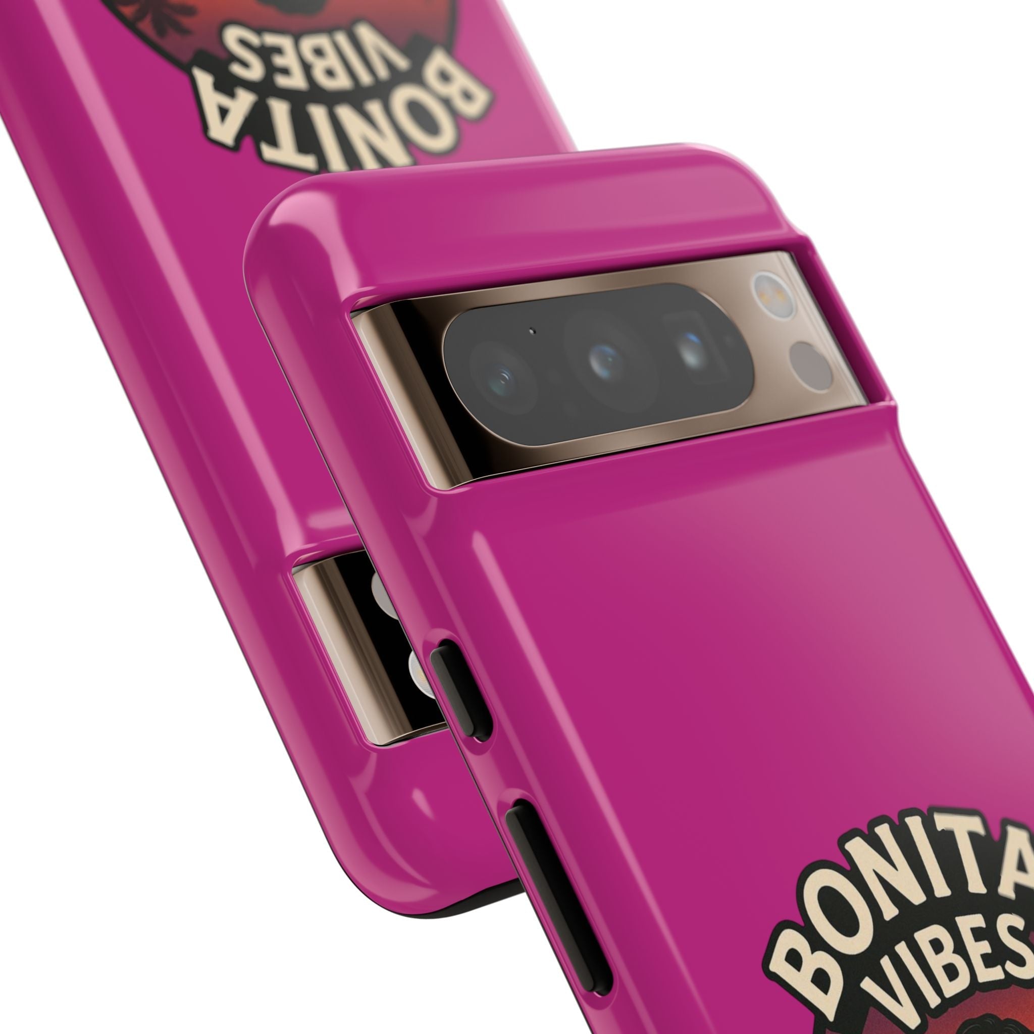Bonita Vibes: Sunset Sway Pink Phone Case, For all the Trendsetters, Stylish for all Vibes - My Bonita Vibes