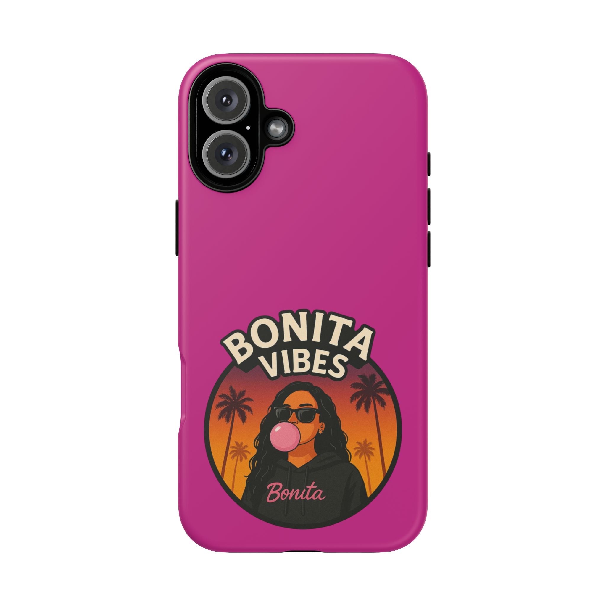 Bonita Vibes: Sunset Sway Pink Phone Case, For all the Trendsetters, Stylish for all Vibes - My Bonita Vibes