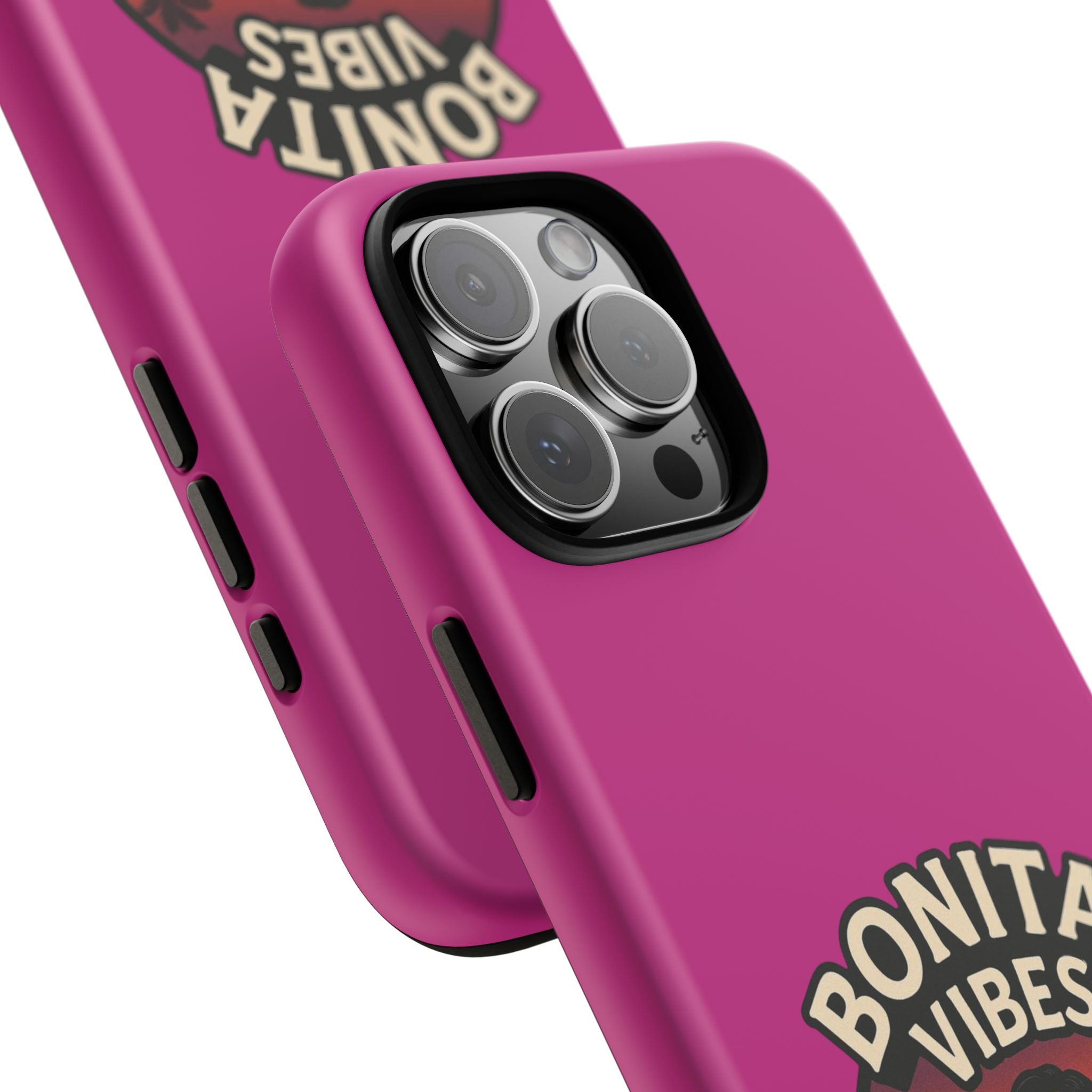 Bonita Vibes: Sunset Sway Pink Phone Case, For all the Trendsetters, Stylish for all Vibes - My Bonita Vibes