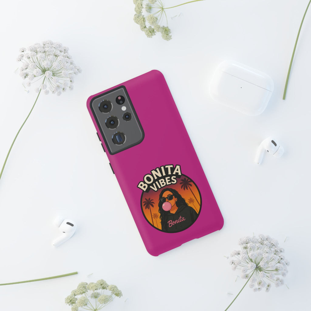 Bonita Vibes: Sunset Sway Pink Phone Case, For all the Trendsetters, Stylish for all Vibes - My Bonita Vibes
