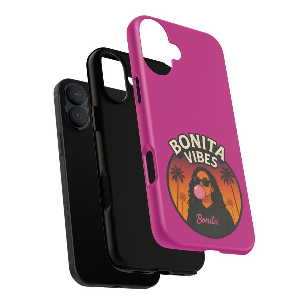 Bonita Vibes: Sunset Sway Pink Phone Case, For all the Trendsetters, Stylish for all Vibes - My Bonita Vibes