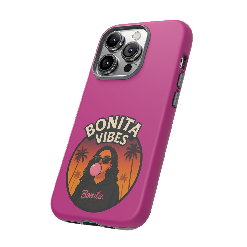 Bonita Vibes: Sunset Sway Pink Phone Case, For all the Trendsetters, Stylish for all Vibes - My Bonita Vibes
