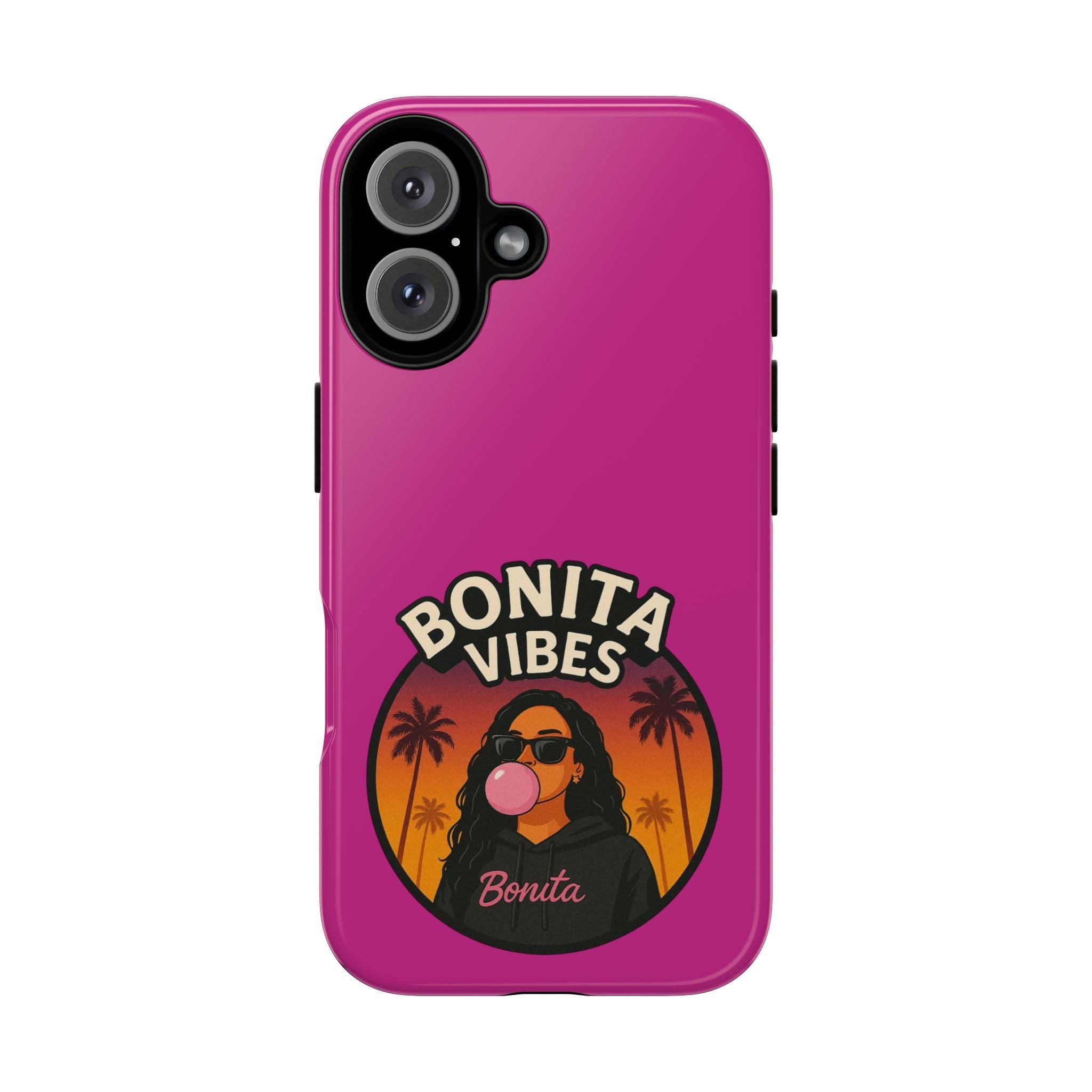 Bonita Vibes: Sunset Sway Pink Phone Case, For all the Trendsetters, Stylish for all Vibes - My Bonita Vibes
