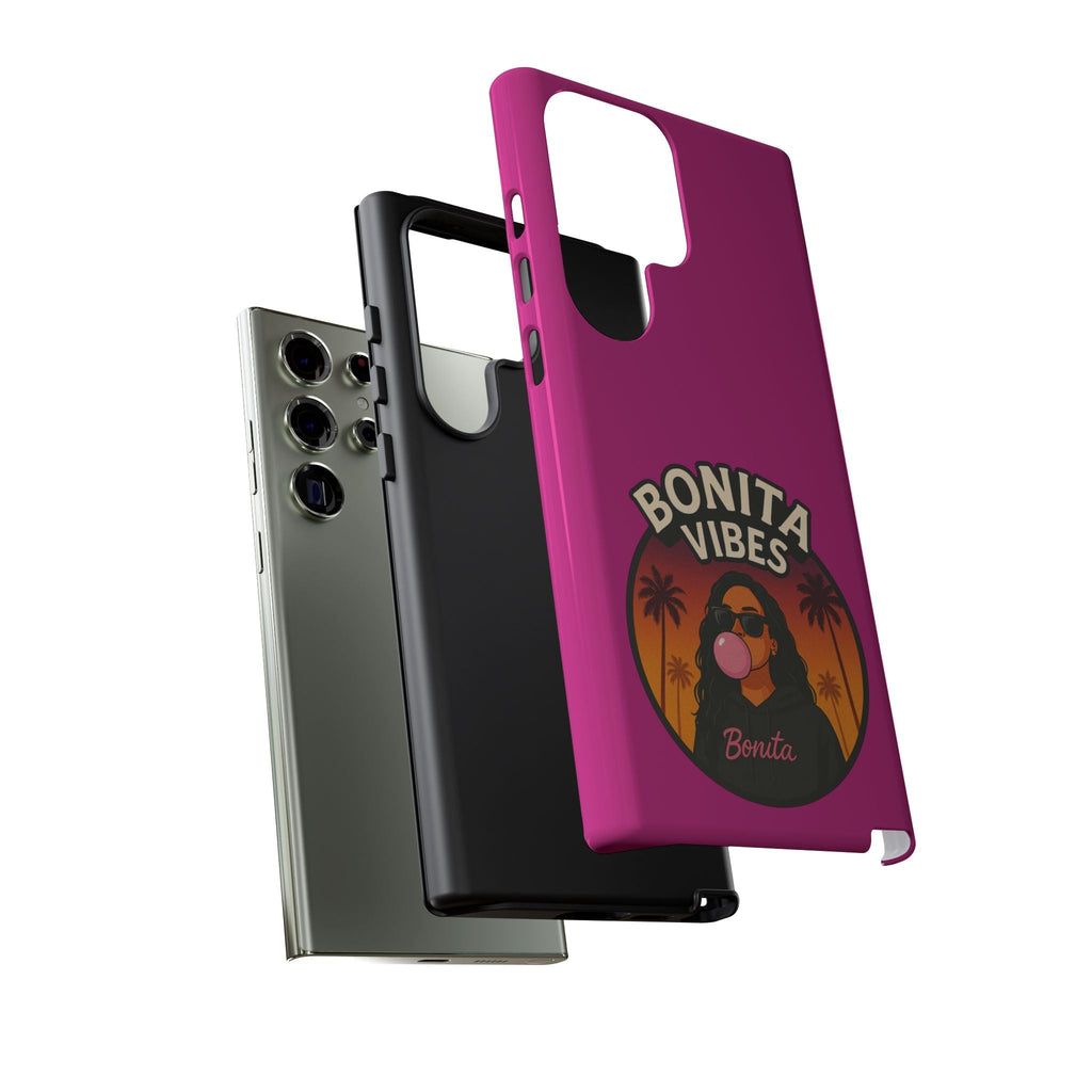Bonita Vibes: Sunset Sway Pink Phone Case, For all the Trendsetters, Stylish for all Vibes - My Bonita Vibes