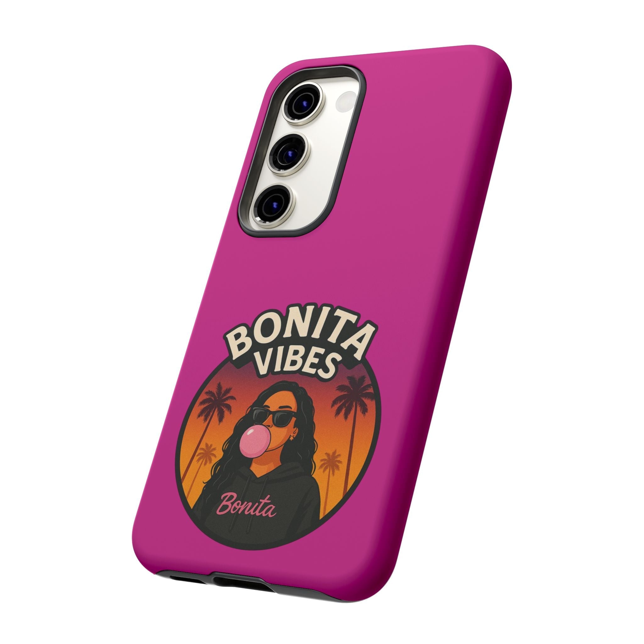 Bonita Vibes: Sunset Sway Pink Phone Case, For all the Trendsetters, Stylish for all Vibes - My Bonita Vibes