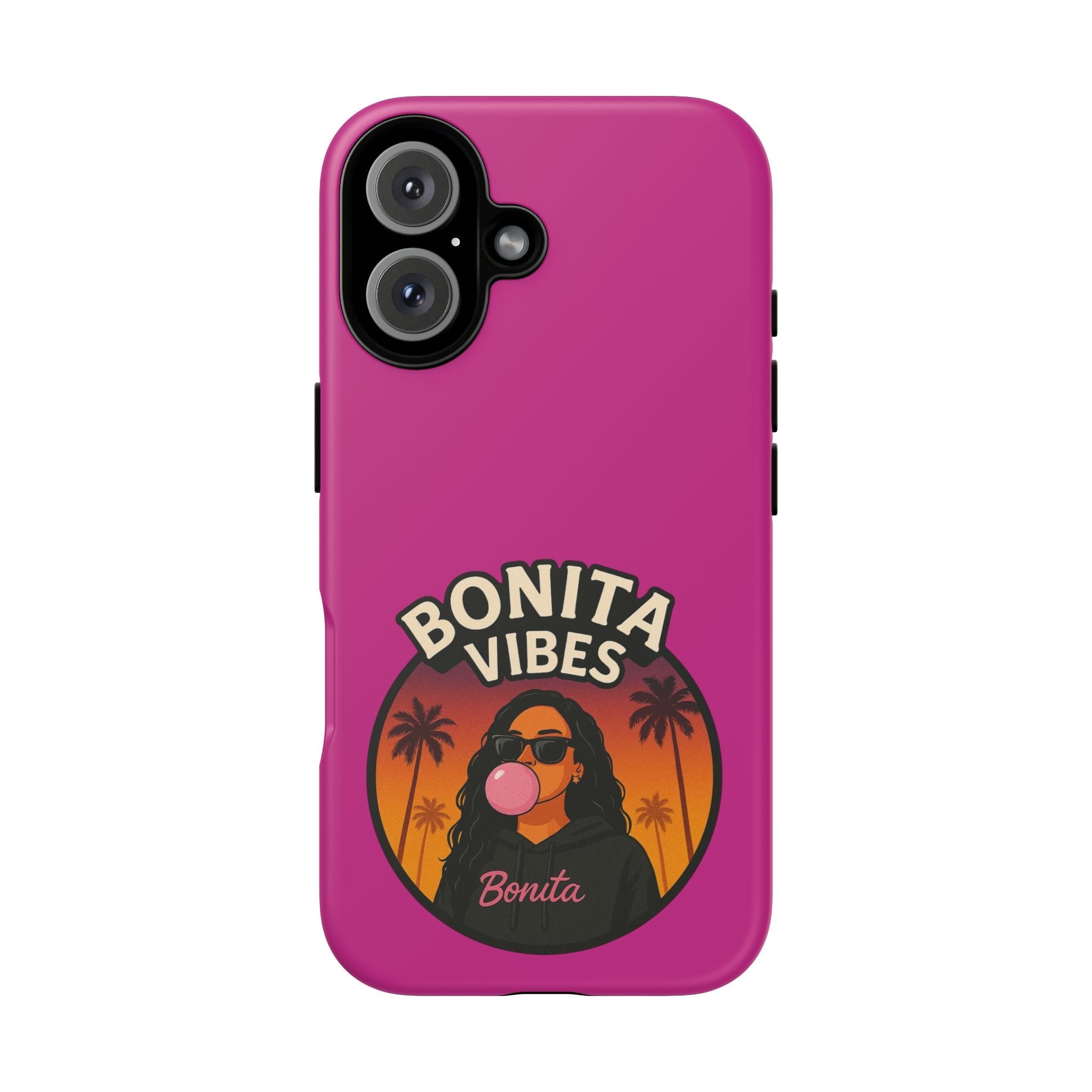 Bonita Vibes: Sunset Sway Pink Phone Case, For all the Trendsetters, Stylish for all Vibes - My Bonita Vibes