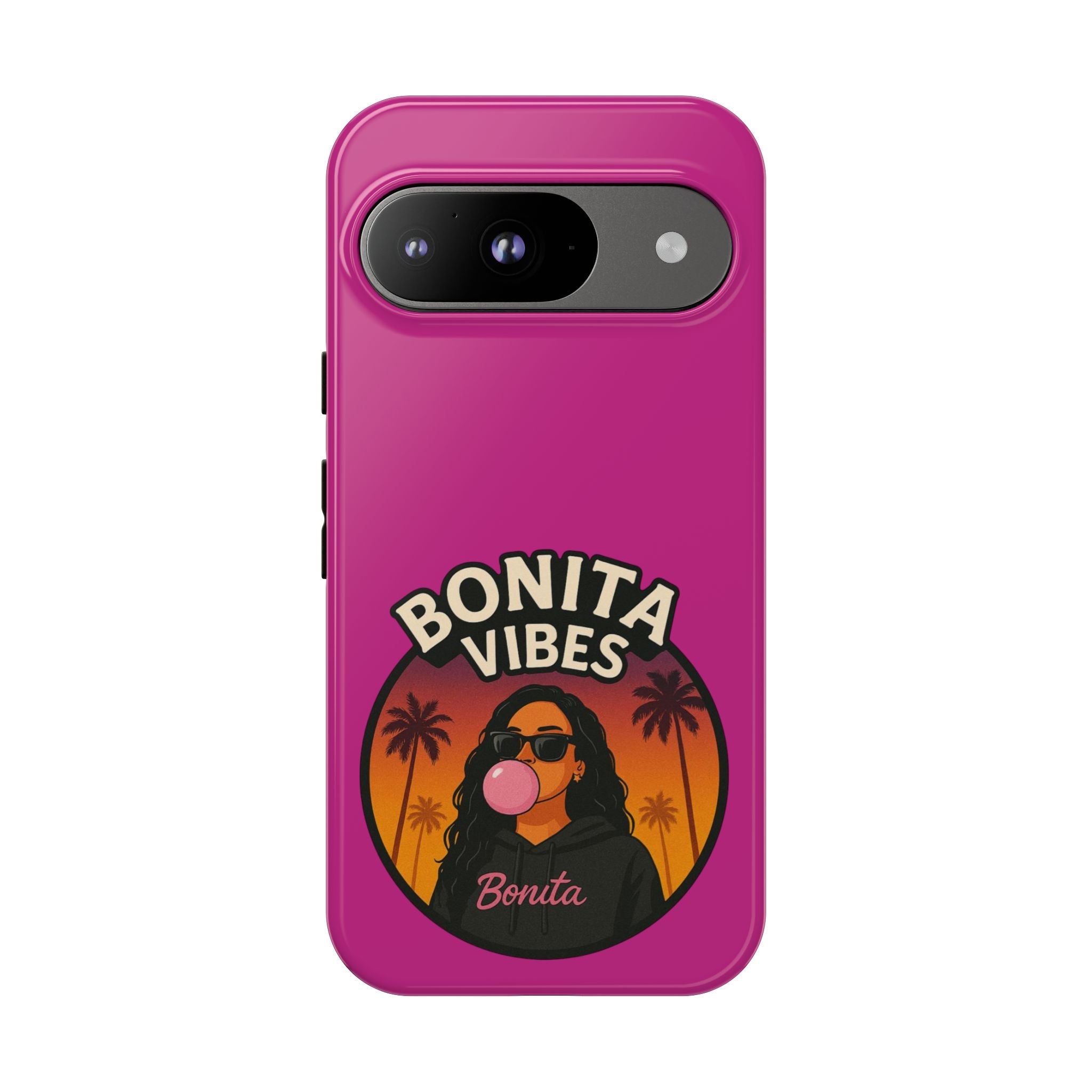 Bonita Vibes: Sunset Sway Pink Phone Case, For all the Trendsetters, Stylish for all Vibes - My Bonita Vibes