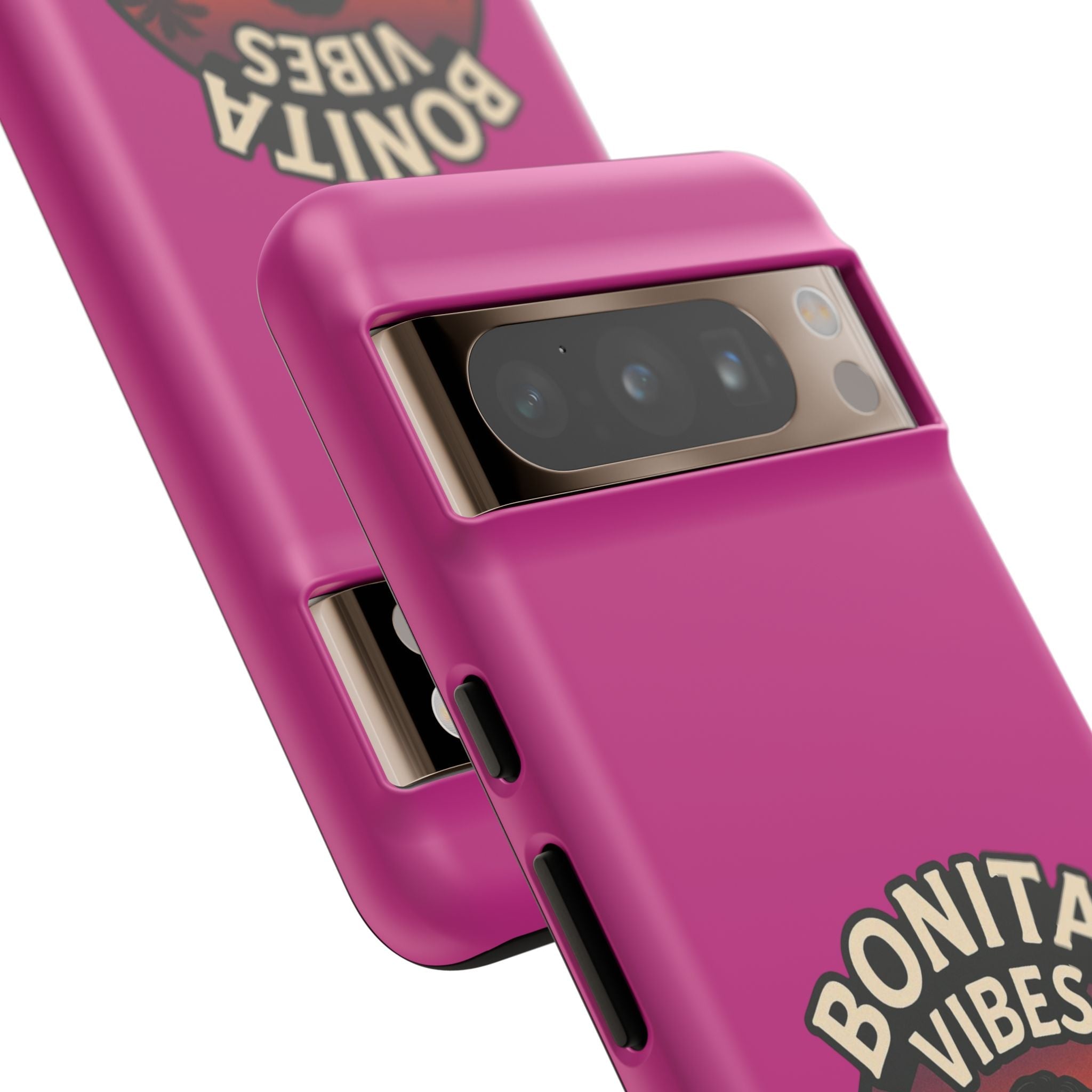 Bonita Vibes: Sunset Sway Pink Phone Case, For all the Trendsetters, Stylish for all Vibes - My Bonita Vibes