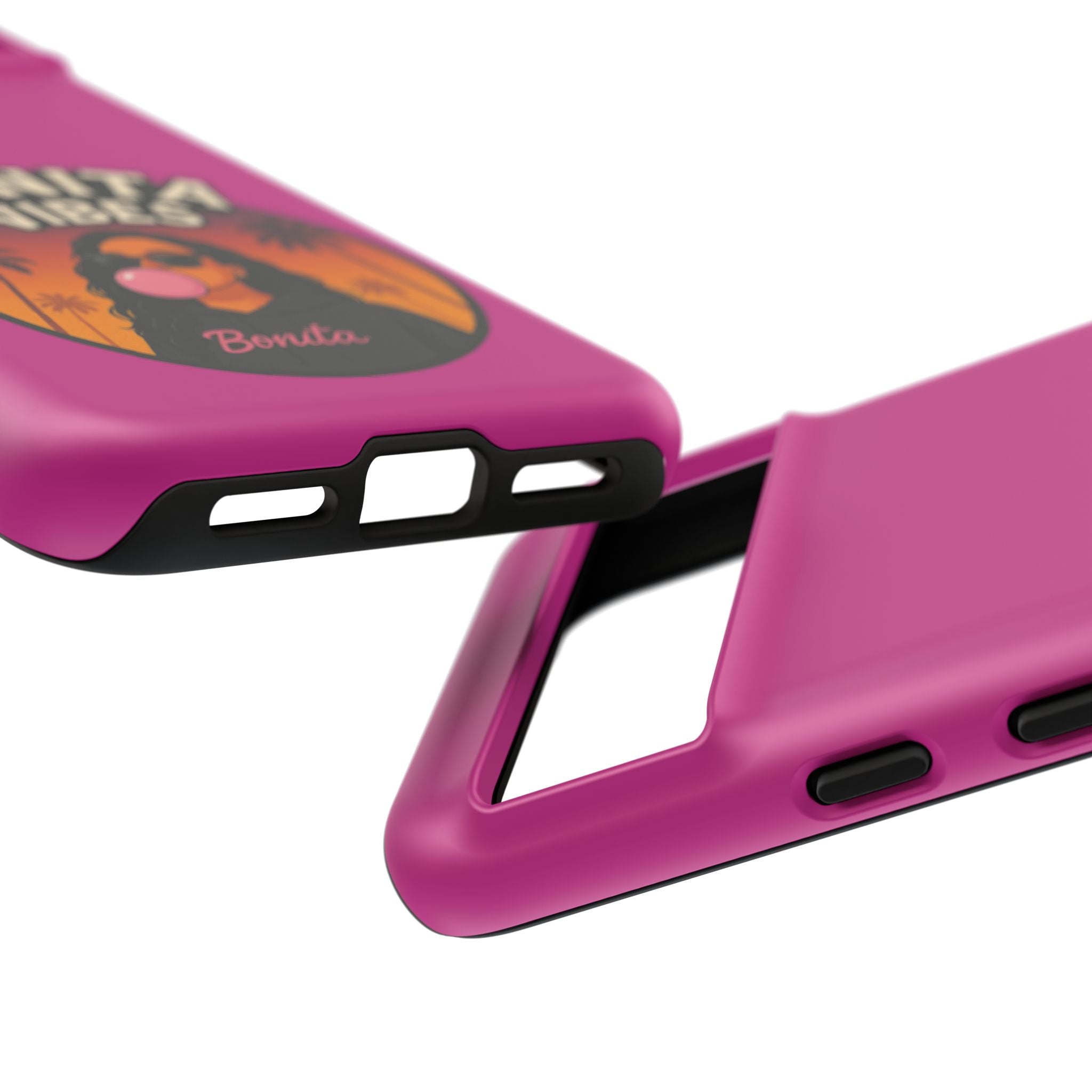 Bonita Vibes: Sunset Sway Pink Phone Case, For all the Trendsetters, Stylish for all Vibes - My Bonita Vibes