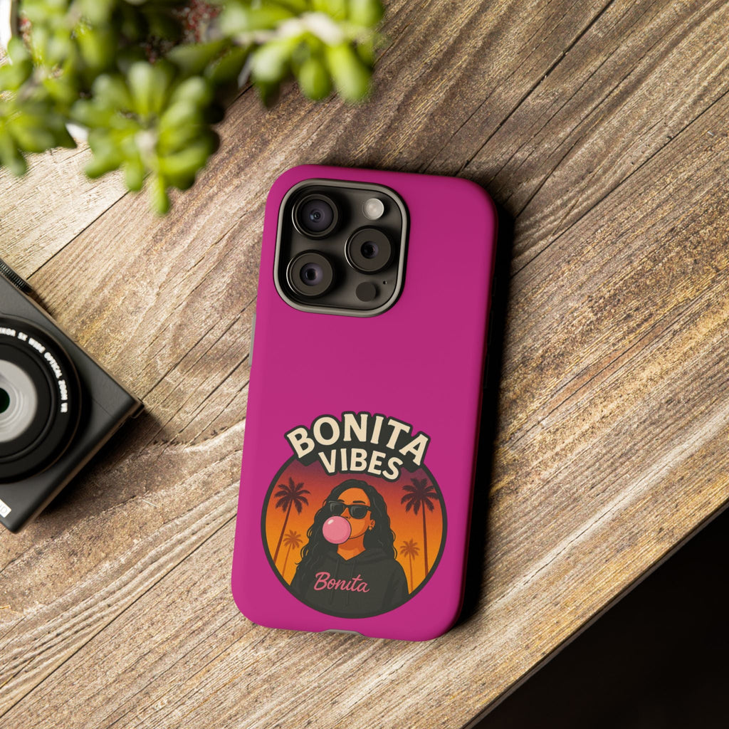 Bonita Vibes: Sunset Sway Pink Phone Case, For all the Trendsetters, Stylish for all Vibes - My Bonita Vibes