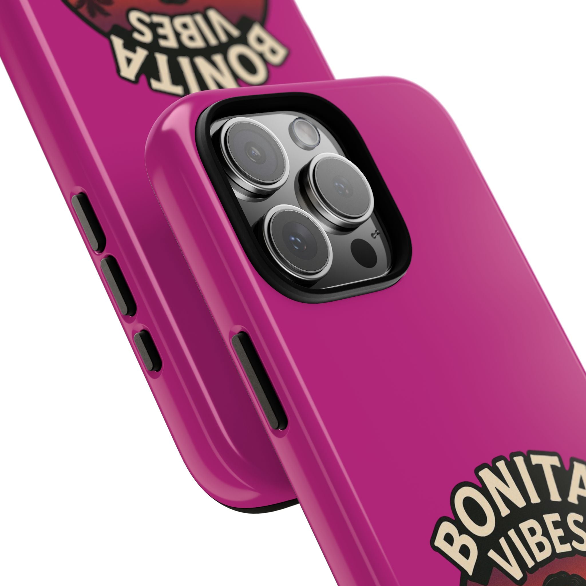 Bonita Vibes: Sunset Sway Pink Phone Case, For all the Trendsetters, Stylish for all Vibes - My Bonita Vibes
