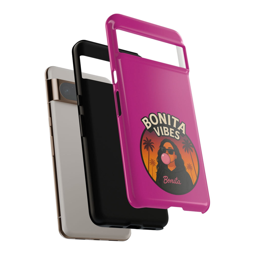 Bonita Vibes: Sunset Sway Pink Phone Case, For all the Trendsetters, Stylish for all Vibes - My Bonita Vibes