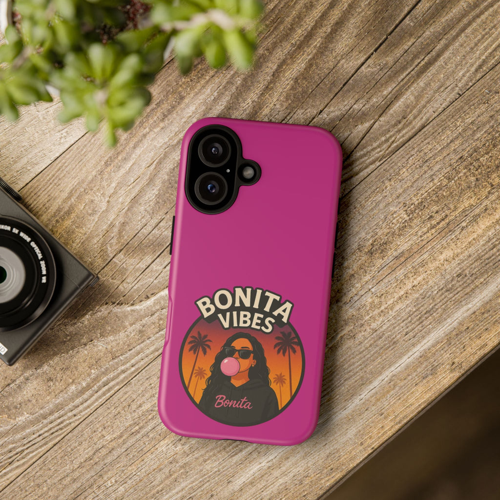 Bonita Vibes: Sunset Sway Pink Phone Case, For all the Trendsetters, Stylish for all Vibes - My Bonita Vibes