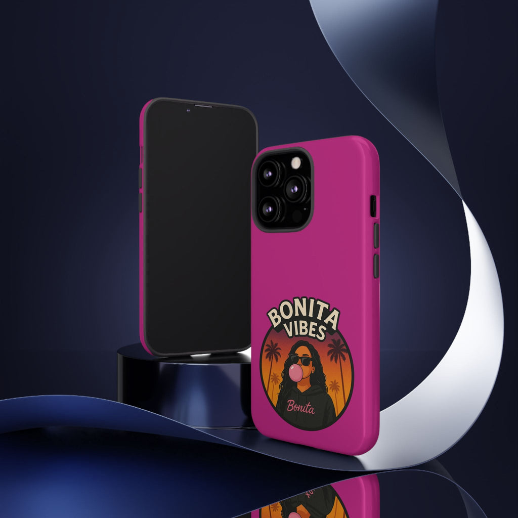 Bonita Vibes: Sunset Sway Pink Phone Case, For all the Trendsetters, Stylish for all Vibes - My Bonita Vibes