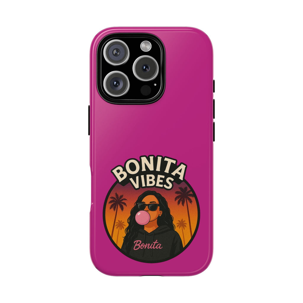 Bonita Vibes: Sunset Sway Pink Phone Case, For all the Trendsetters, Stylish for all Vibes - My Bonita Vibes