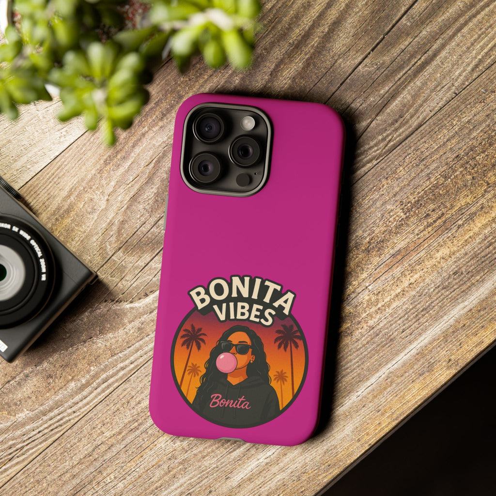 Bonita Vibes: Sunset Sway Pink Phone Case, For all the Trendsetters, Stylish for all Vibes - My Bonita Vibes