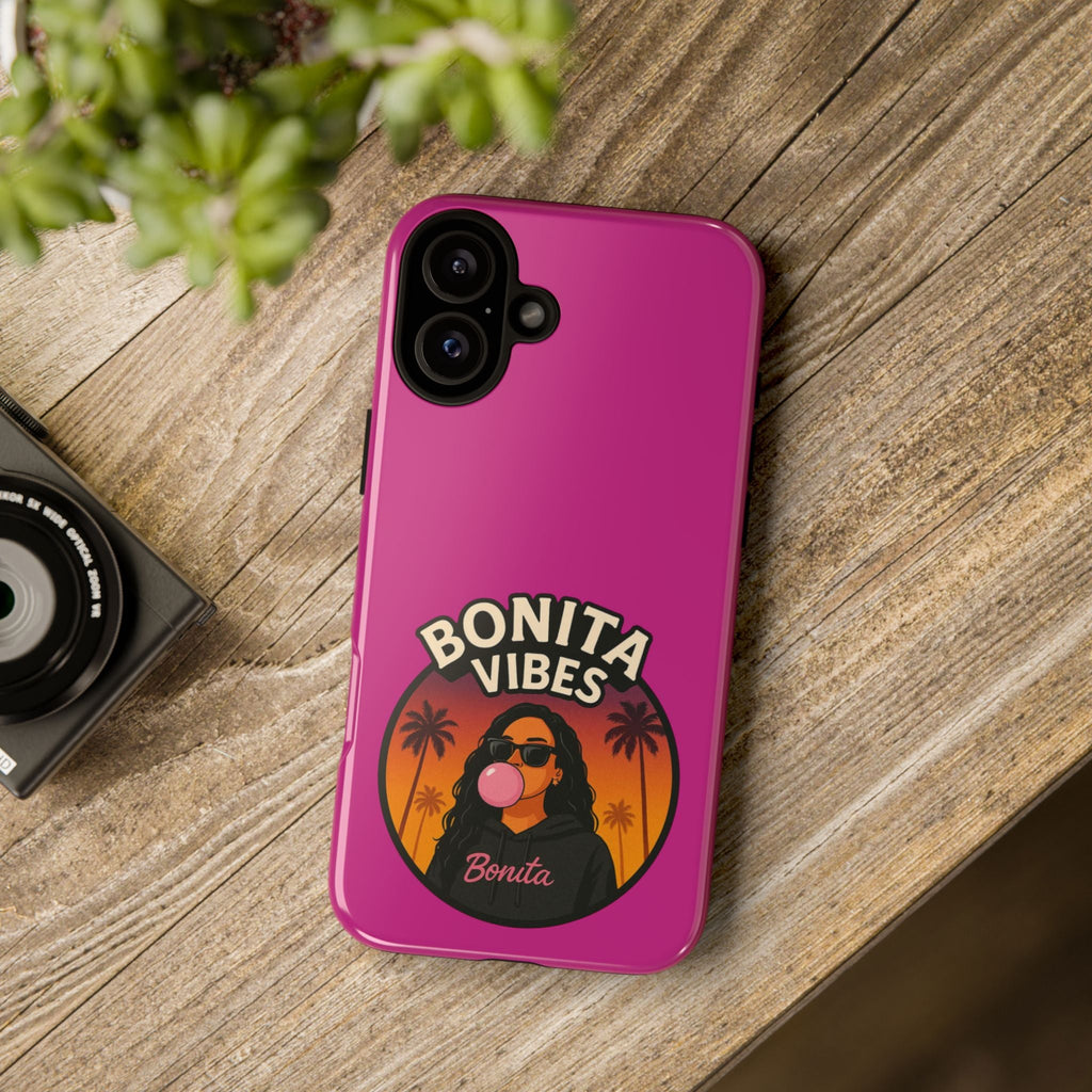 Bonita Vibes: Sunset Sway Pink Phone Case, For all the Trendsetters, Stylish for all Vibes - My Bonita Vibes