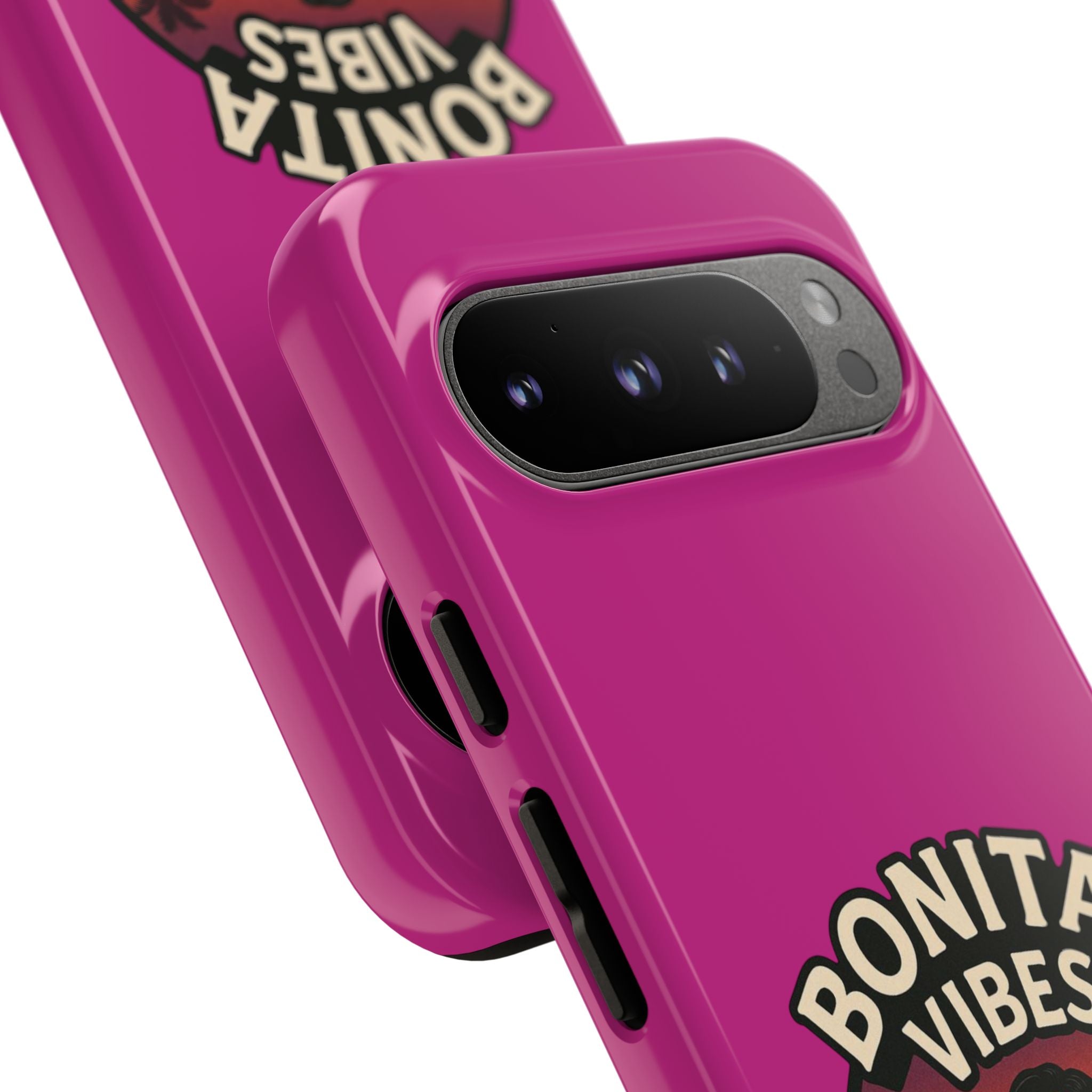 Bonita Vibes: Sunset Sway Pink Phone Case, For all the Trendsetters, Stylish for all Vibes - My Bonita Vibes