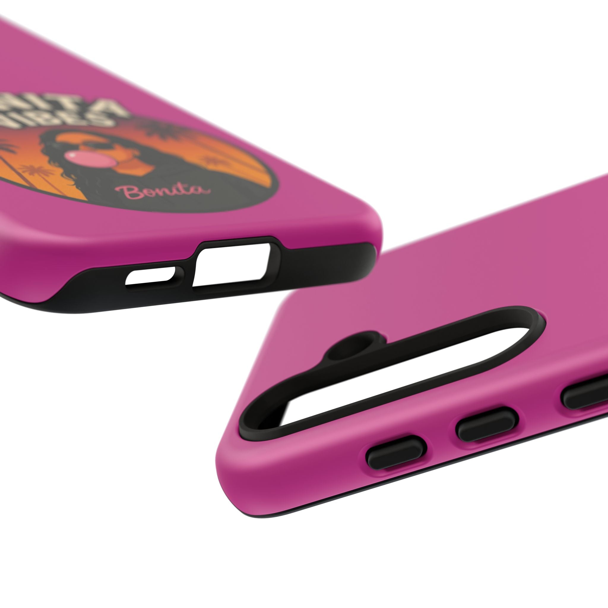 Bonita Vibes: Sunset Sway Pink Phone Case, For all the Trendsetters, Stylish for all Vibes - My Bonita Vibes