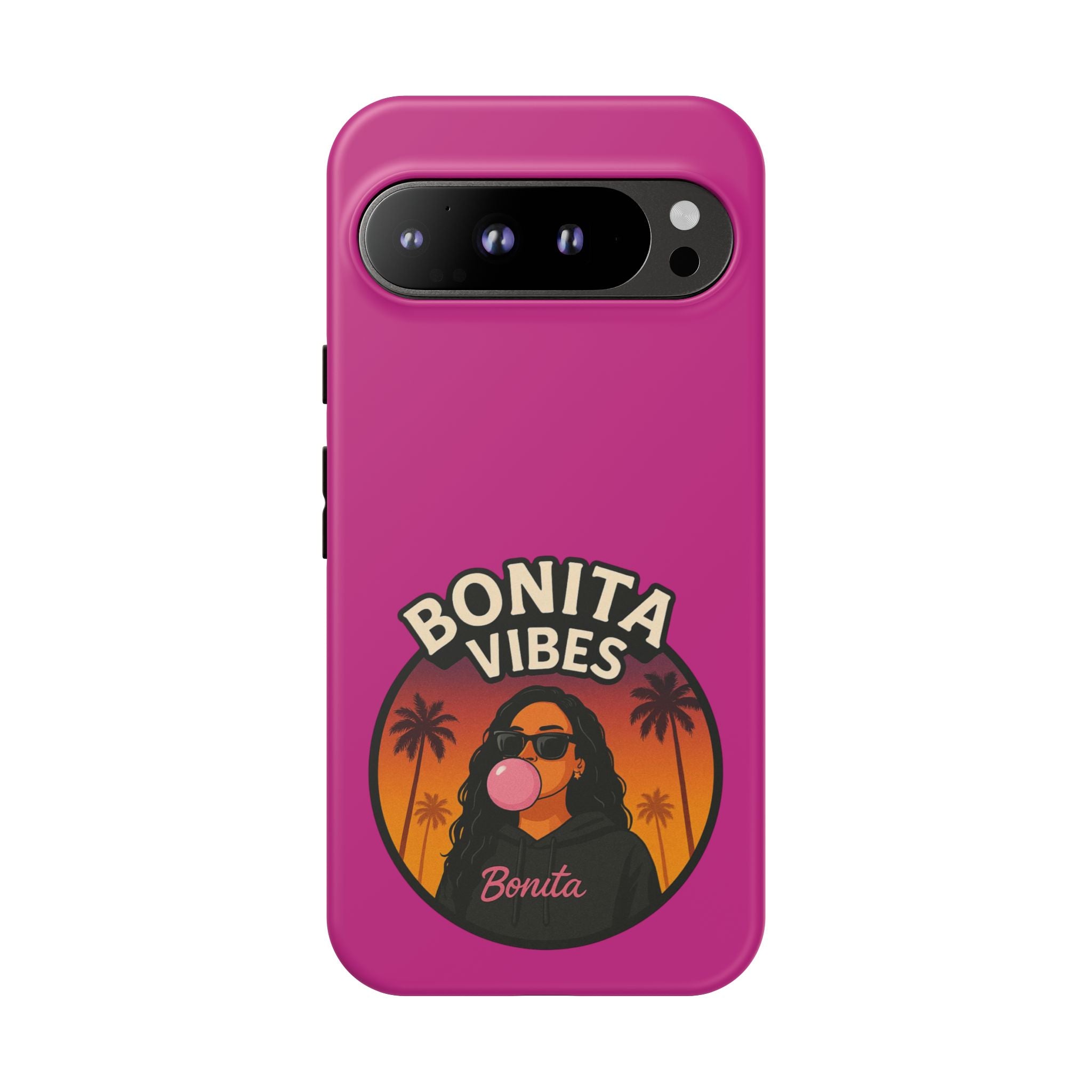 Bonita Vibes: Sunset Sway Pink Phone Case, For all the Trendsetters, Stylish for all Vibes - My Bonita Vibes