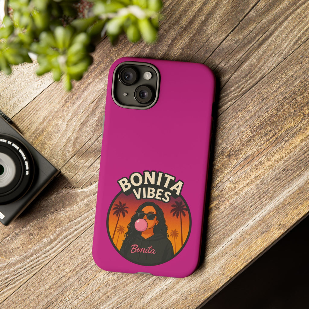 Bonita Vibes: Sunset Sway Pink Phone Case, For all the Trendsetters, Stylish for all Vibes - My Bonita Vibes