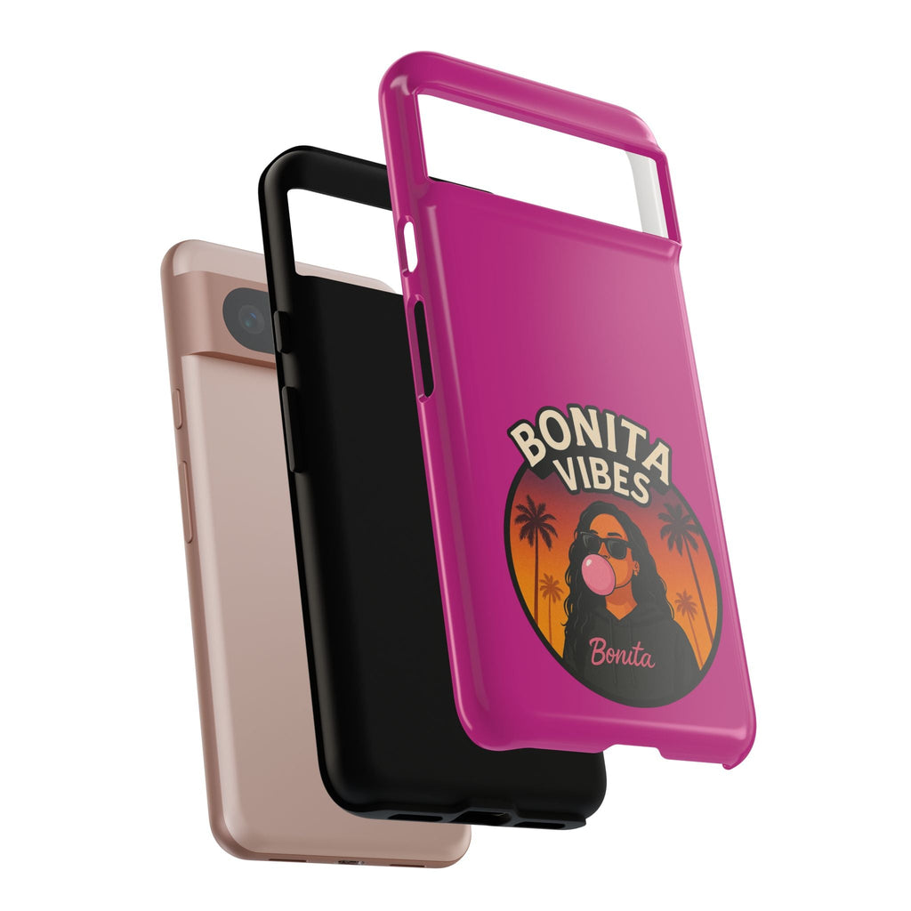 Bonita Vibes: Sunset Sway Pink Phone Case, For all the Trendsetters, Stylish for all Vibes - My Bonita Vibes