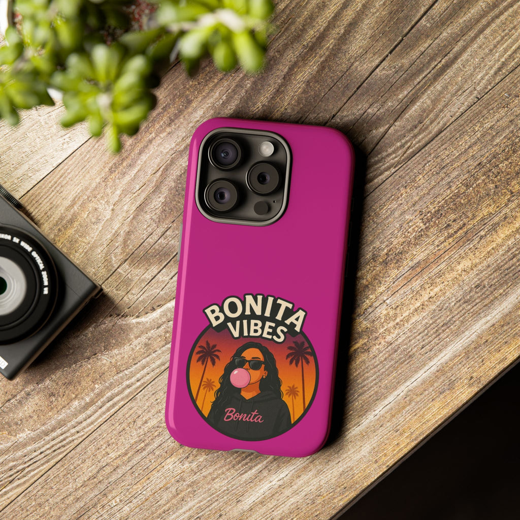 Bonita Vibes: Sunset Sway Pink Phone Case, For all the Trendsetters, Stylish for all Vibes - My Bonita Vibes