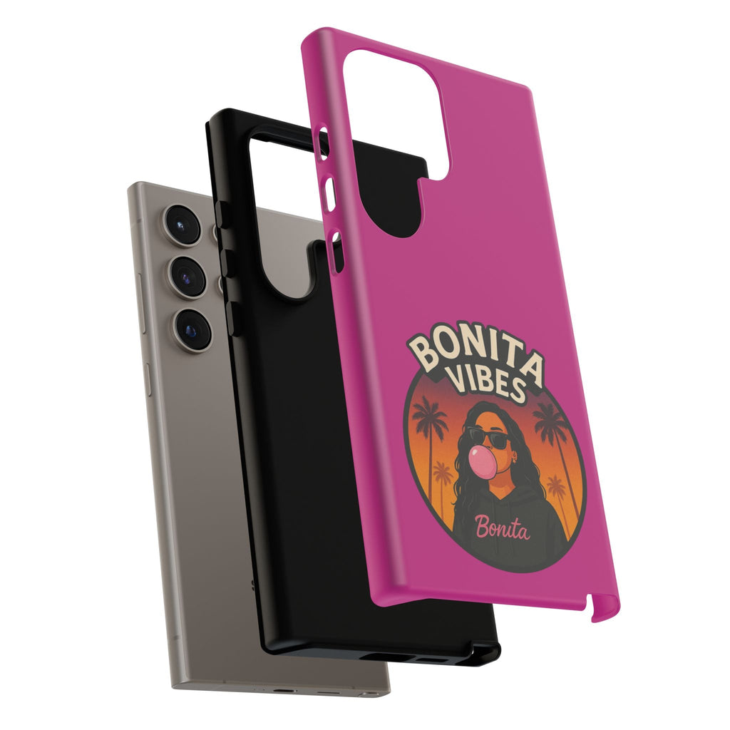 Bonita Vibes: Sunset Sway Pink Phone Case, For all the Trendsetters, Stylish for all Vibes - My Bonita Vibes
