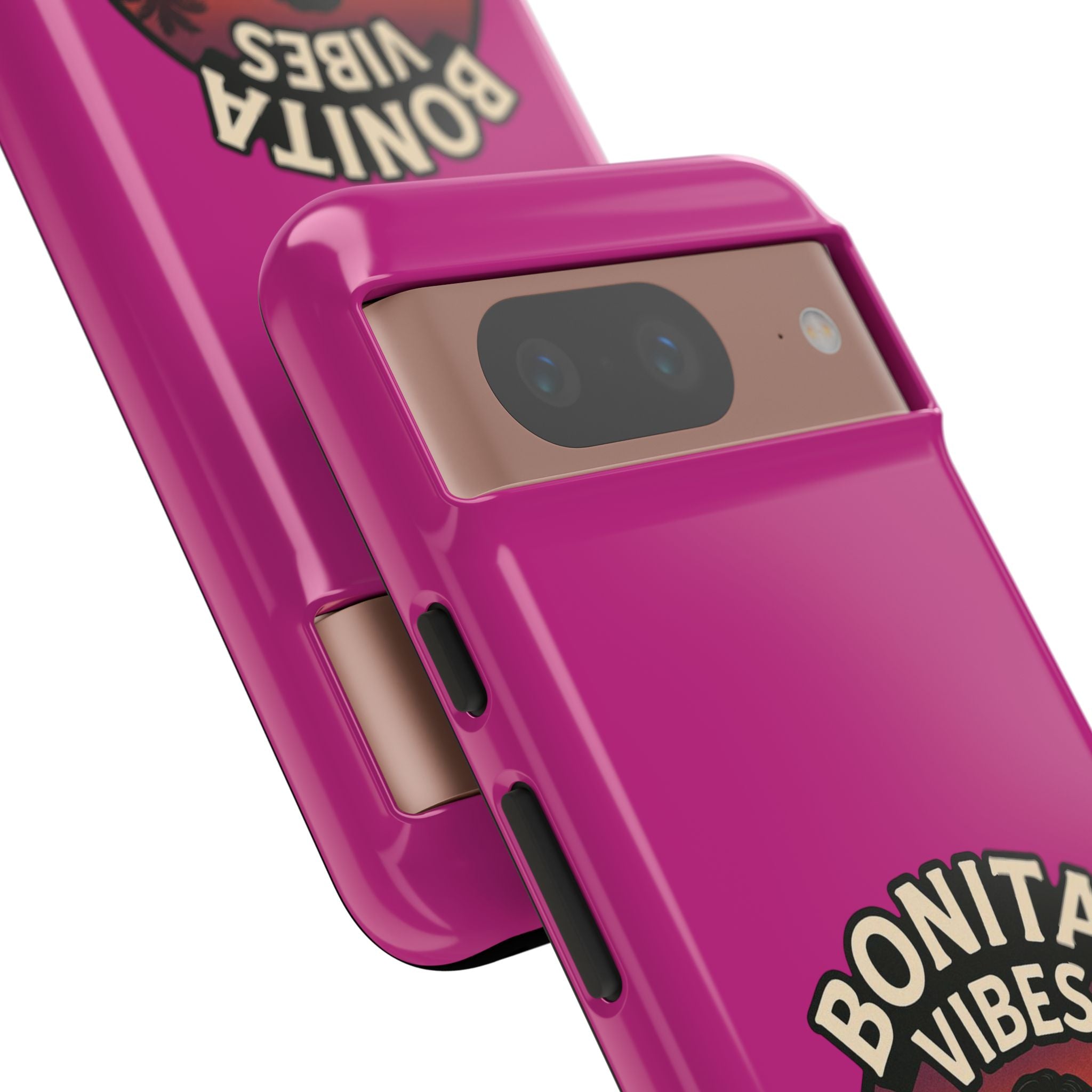 Bonita Vibes: Sunset Sway Pink Phone Case, For all the Trendsetters, Stylish for all Vibes - My Bonita Vibes