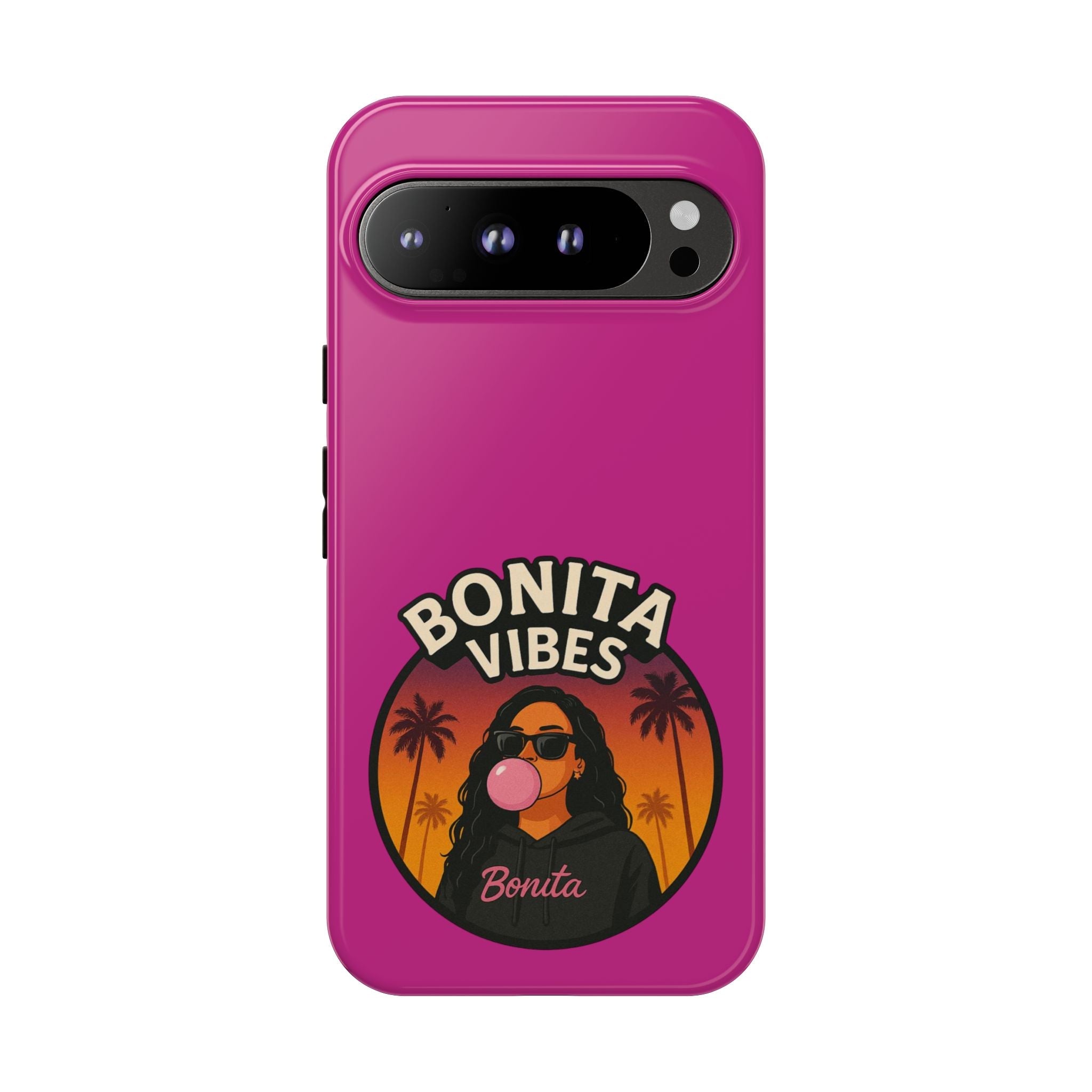 Bonita Vibes: Sunset Sway Pink Phone Case, For all the Trendsetters, Stylish for all Vibes - My Bonita Vibes