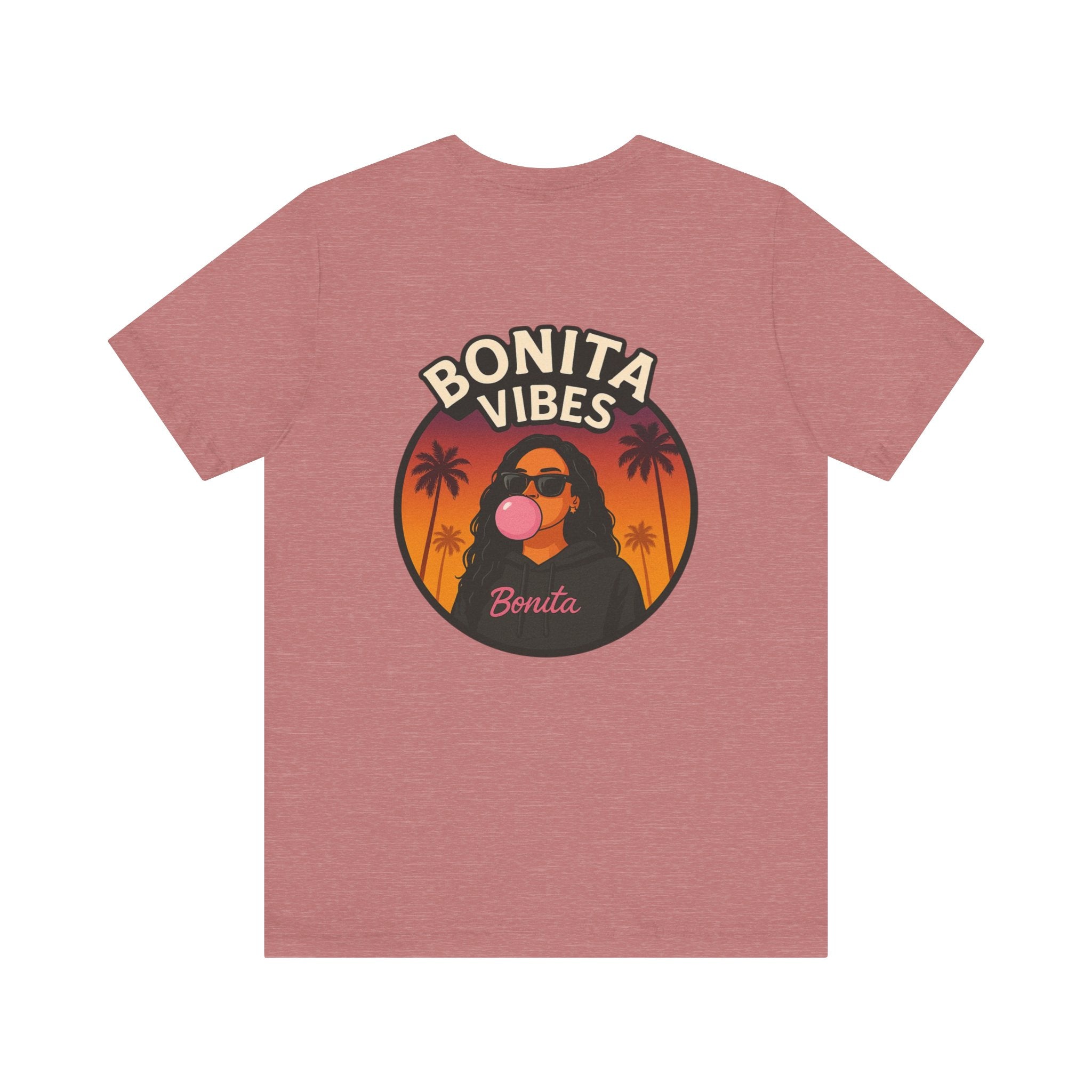 Bonita Vibes: Sunset Sway T-Shirt, Casual Wear, Gift for Beach Lovers, Trendy Graphic Tee, Fun Party Outfit - My Bonita Vibes