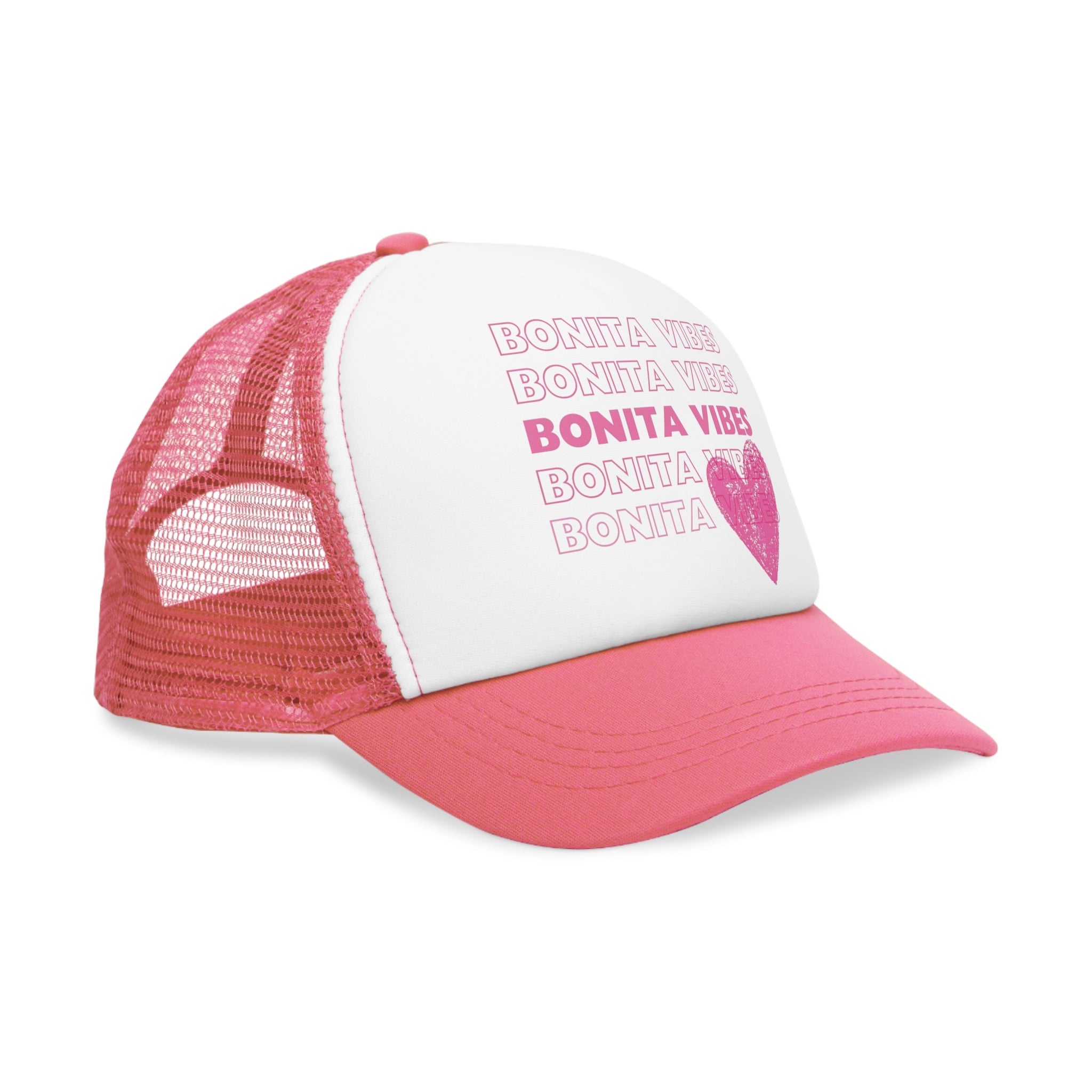 Bonita Vibes: SweetHearted Vibes Cap - Trendy Snapback Hat, Perfect for Summer Festivals, Casual Outfits, Outdoor Activities, and Gift for Friends - My Bonita Vibes