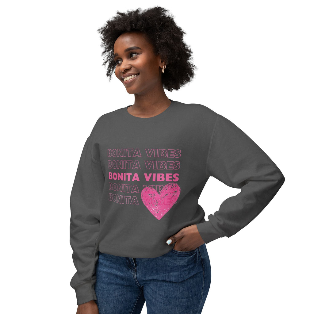 Bonita Vibes: SweetHearted Vibes Lightweight Crewneck Sweatshirt - My Bonita Vibes