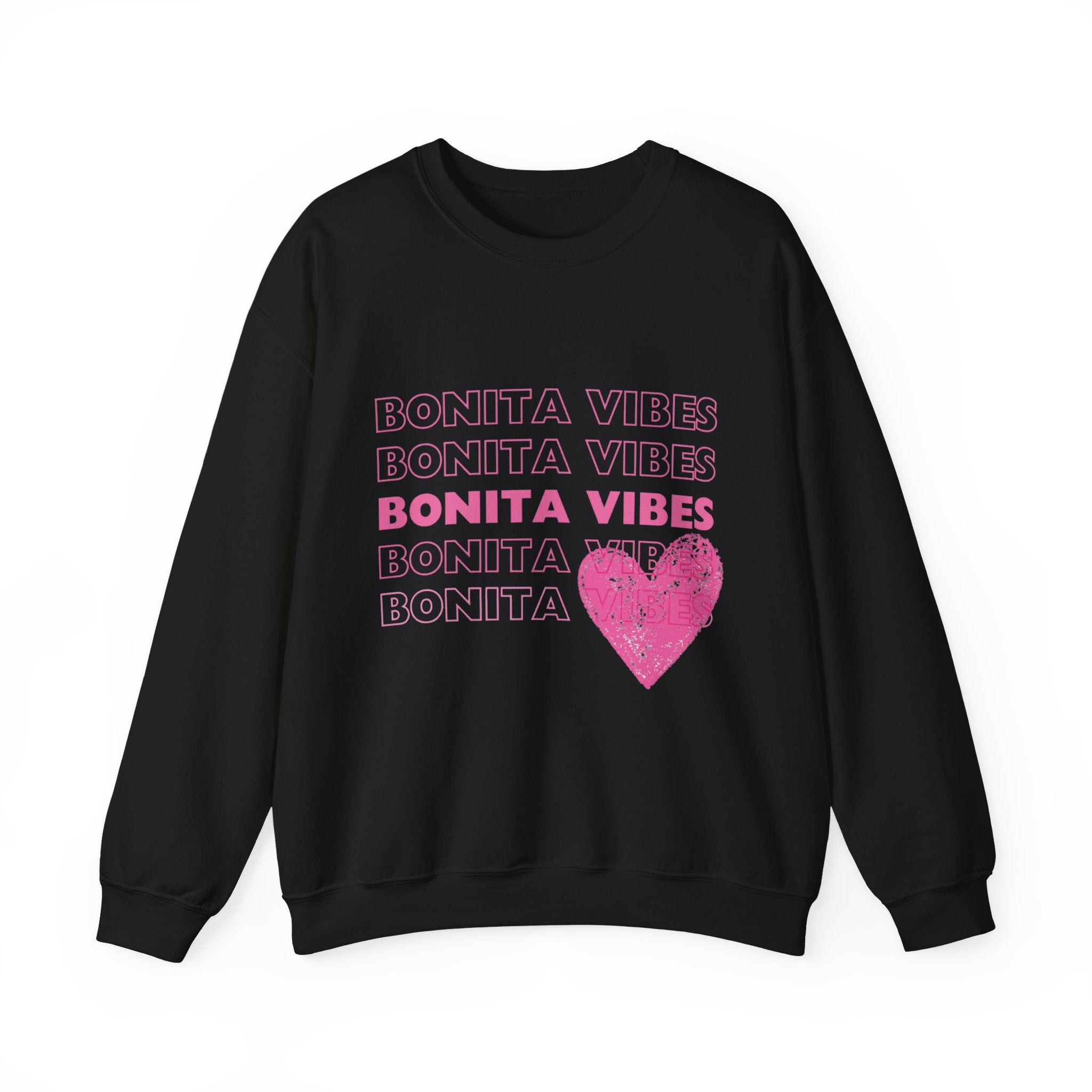 Bonita Vibes: SweetHearted Vibes Lightweight Crewneck Sweatshirt - My Bonita Vibes