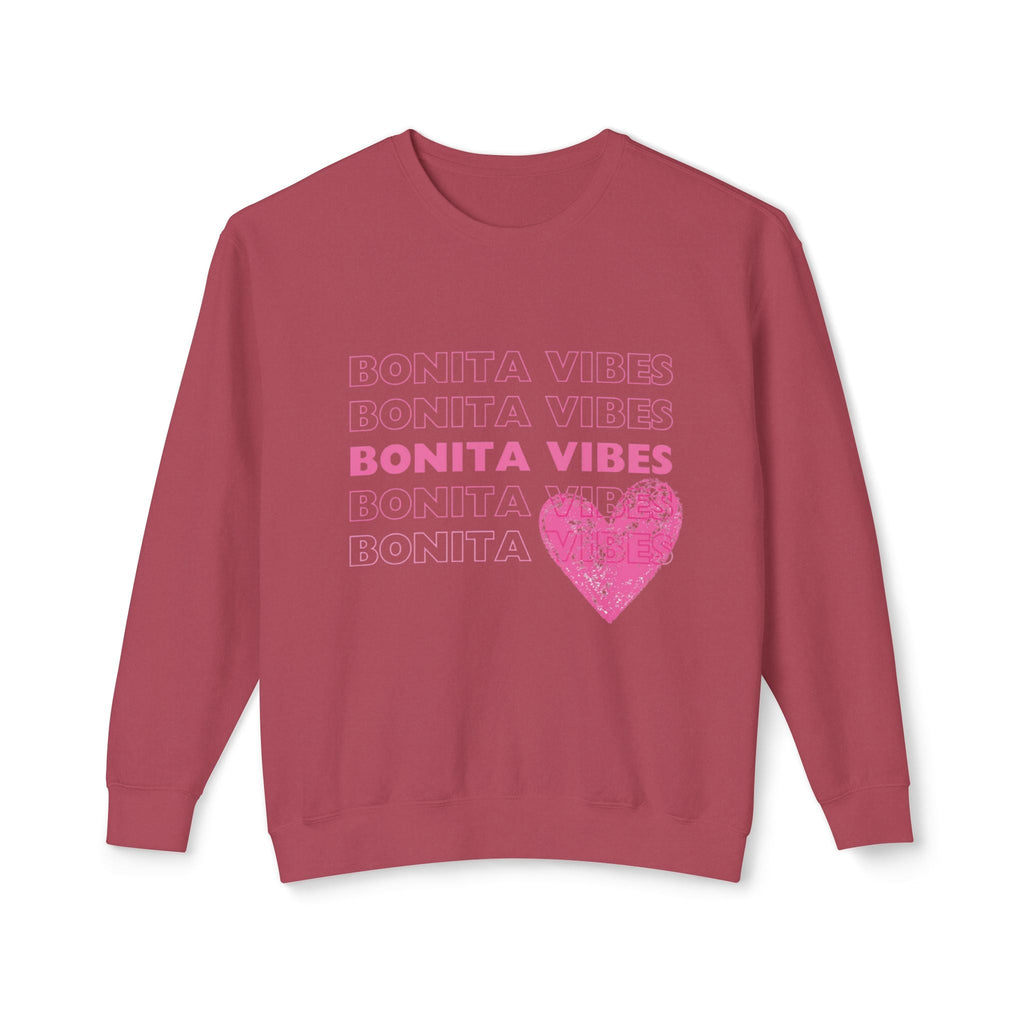 Bonita Vibes: SweetHearted Vibes Lightweight Crewneck Sweatshirt - My Bonita Vibes
