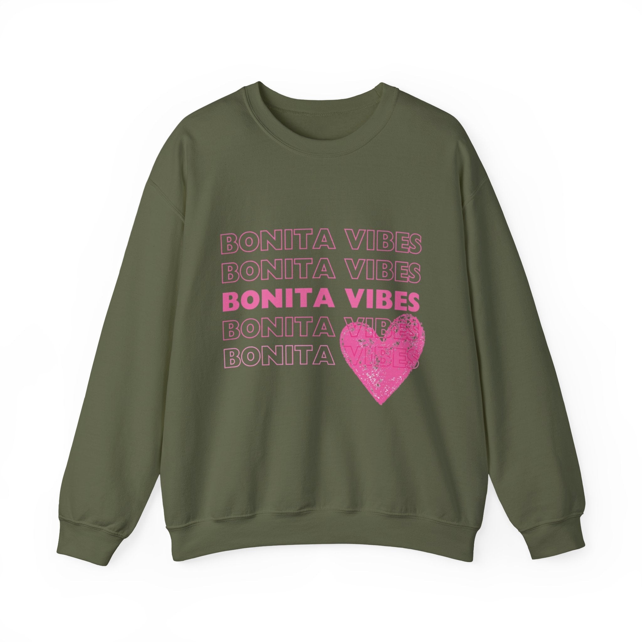 Bonita Vibes: SweetHearted Vibes Lightweight Crewneck Sweatshirt - My Bonita Vibes