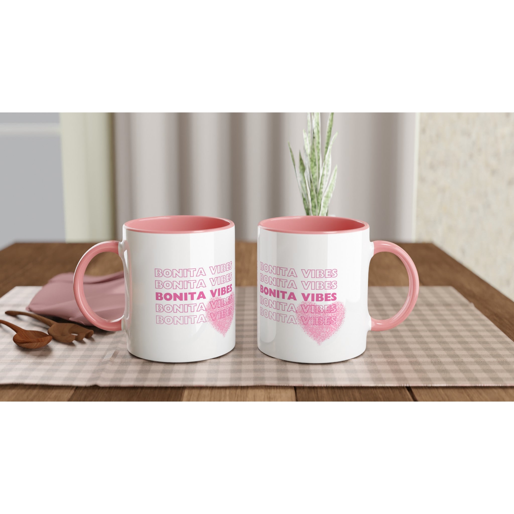 Bonita Vibes: Sweethearted Vibes Mug 11oz - My Bonita Vibes
