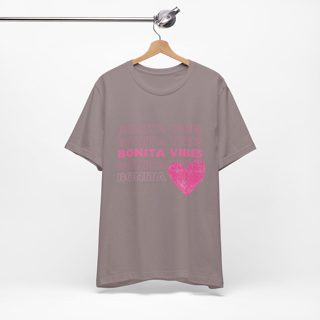 Bonita Vibes - SweetHearted Vibes Short Sleeve Stylish Tee - My Bonita Vibes