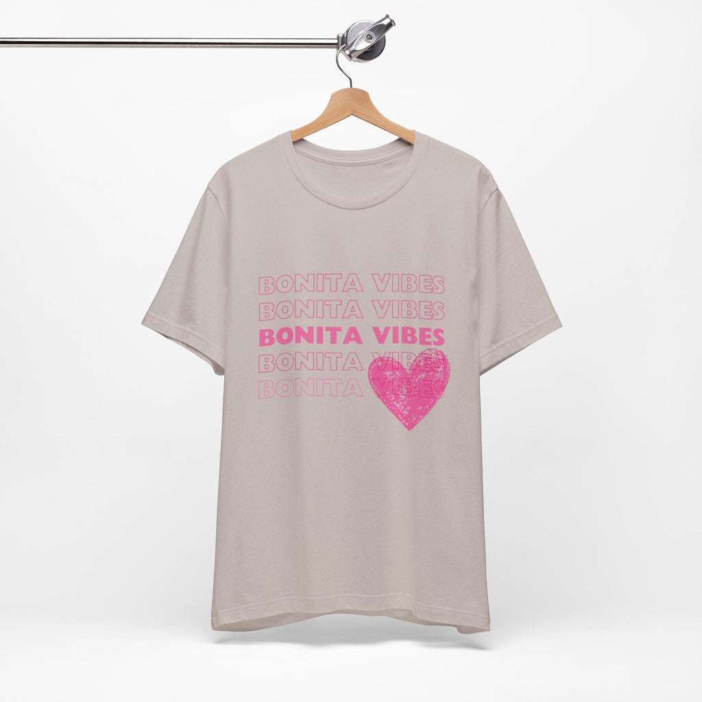 Bonita Vibes - SweetHearted Vibes Short Sleeve Stylish Tee - My Bonita Vibes