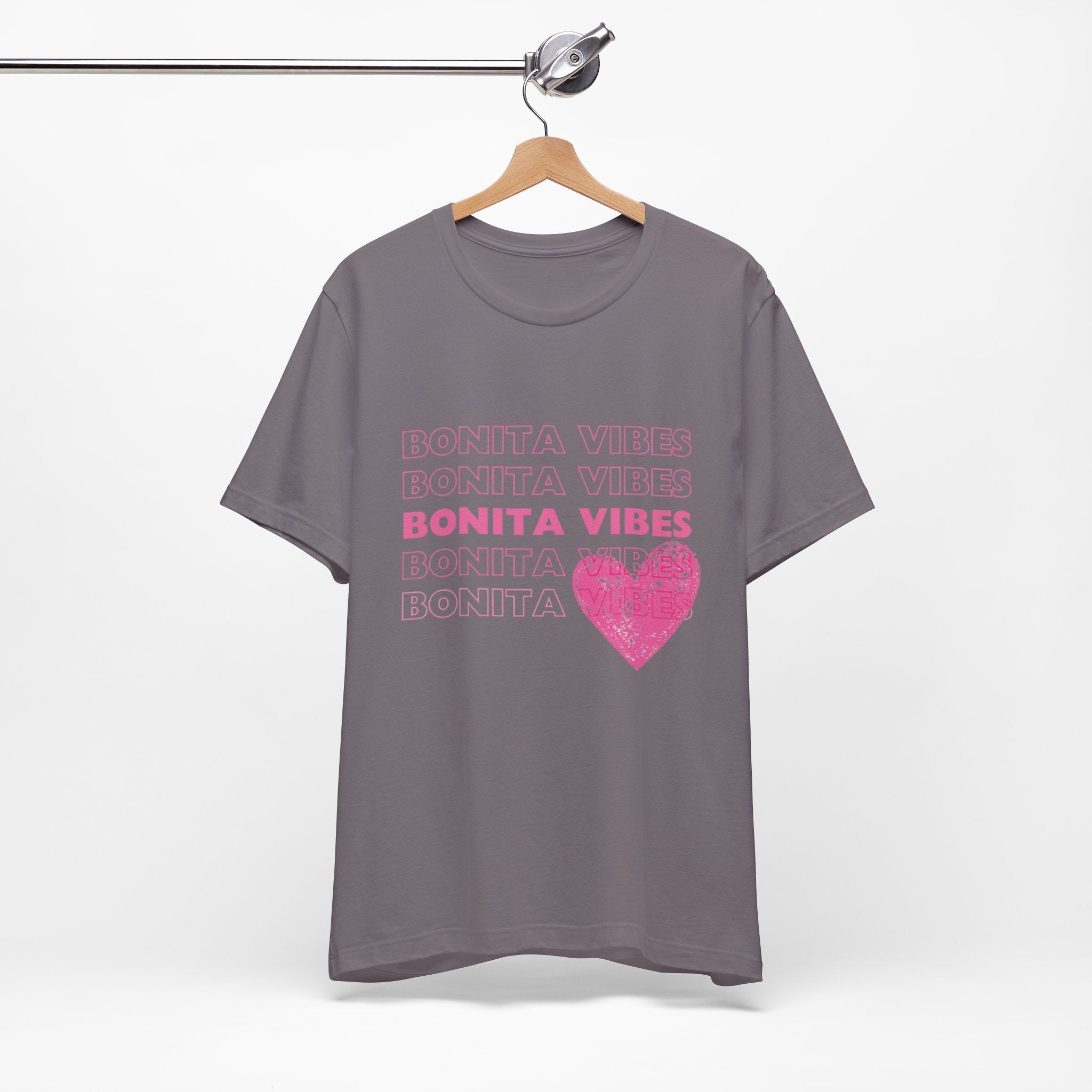 Bonita Vibes - SweetHearted Vibes Short Sleeve Stylish Tee - My Bonita Vibes