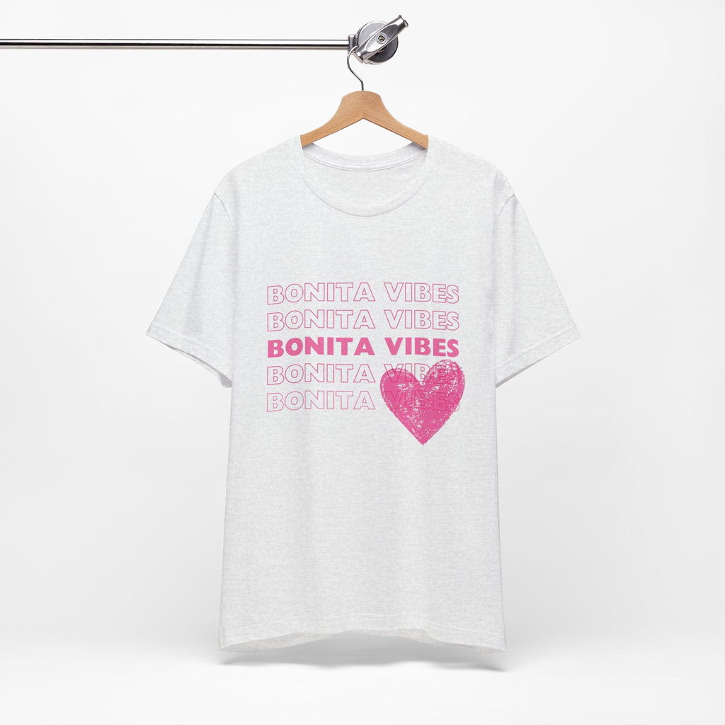 Bonita Vibes - SweetHearted Vibes Short Sleeve Stylish Tee - My Bonita Vibes