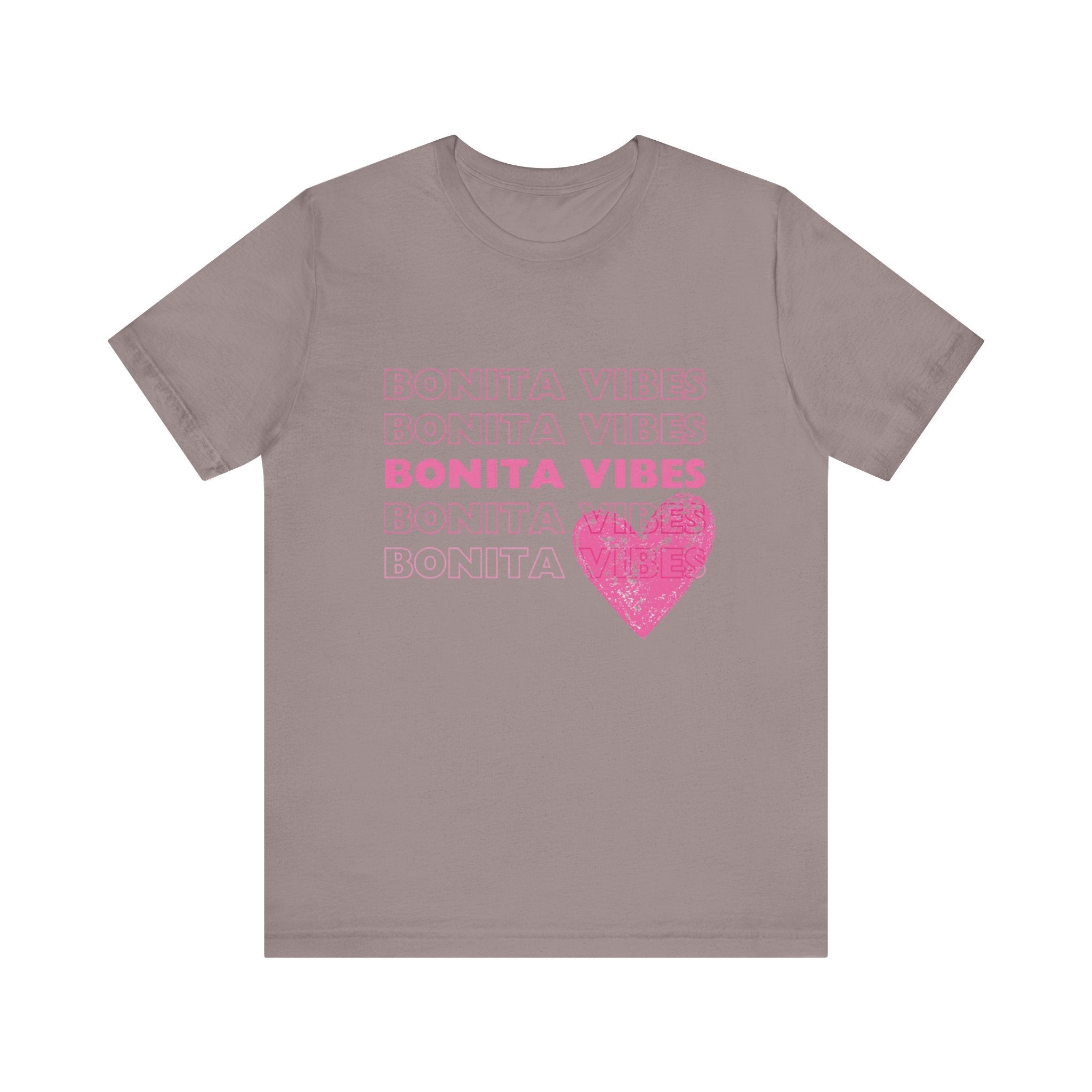 Bonita Vibes - SweetHearted Vibes Short Sleeve Stylish Tee - My Bonita Vibes