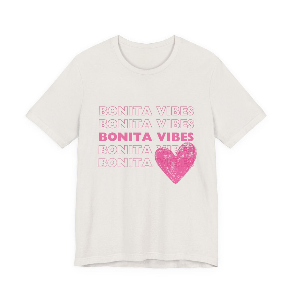 Bonita Vibes - SweetHearted Vibes Short Sleeve Stylish Tee - My Bonita Vibes
