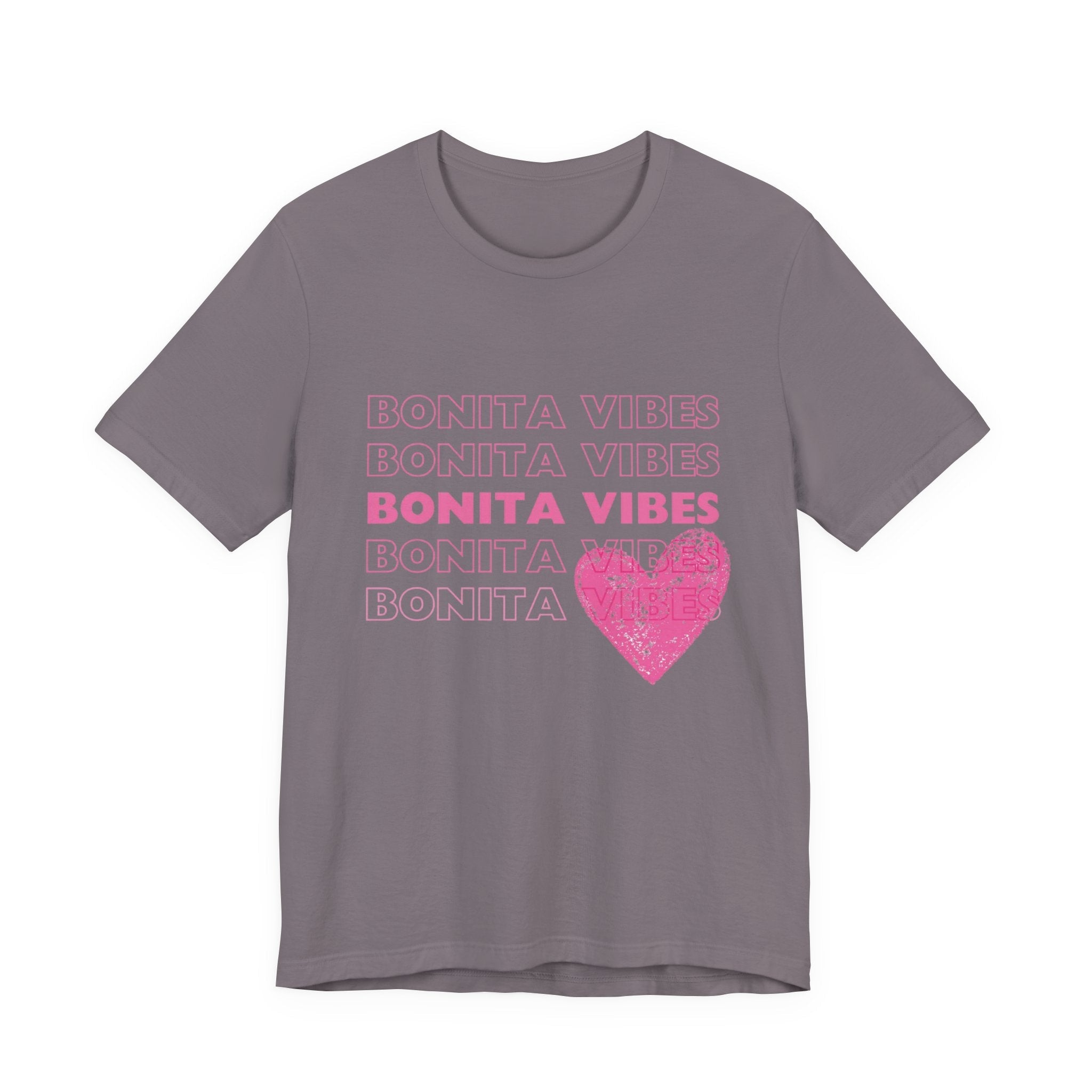 Bonita Vibes - SweetHearted Vibes Short Sleeve Stylish Tee - My Bonita Vibes