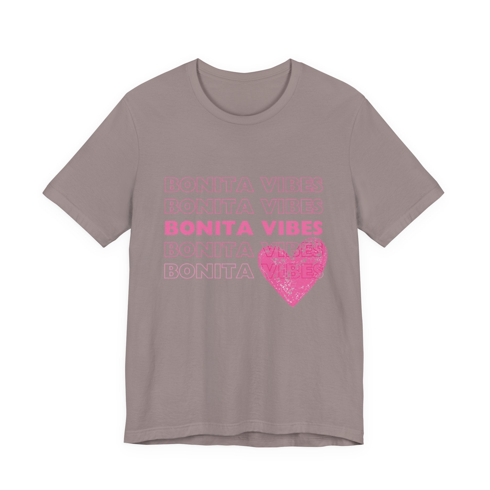 Bonita Vibes - SweetHearted Vibes Short Sleeve Stylish Tee - My Bonita Vibes