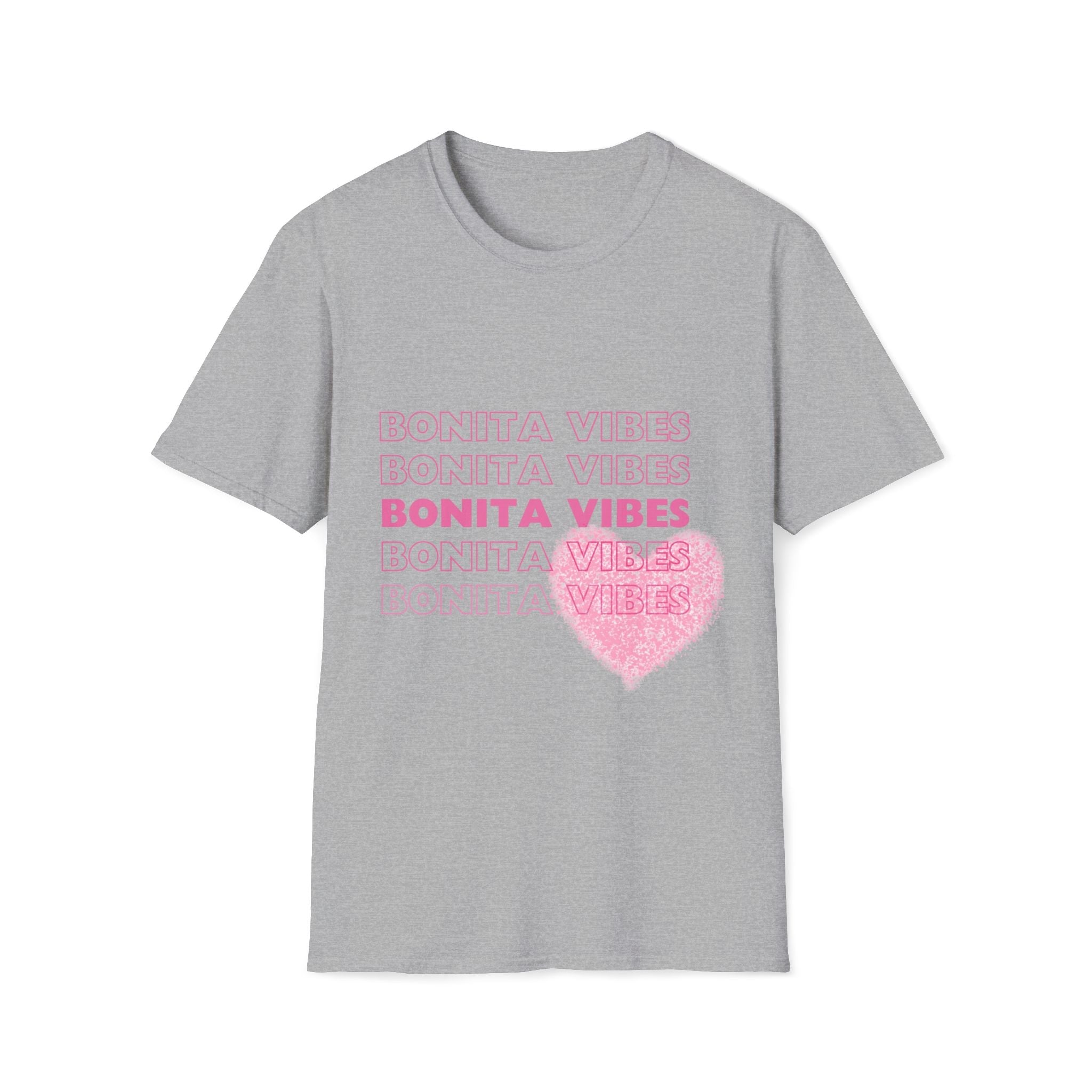 Bonita Vibes: SweetHearted Vibes Softstyle T-Shirt - My Bonita Vibes