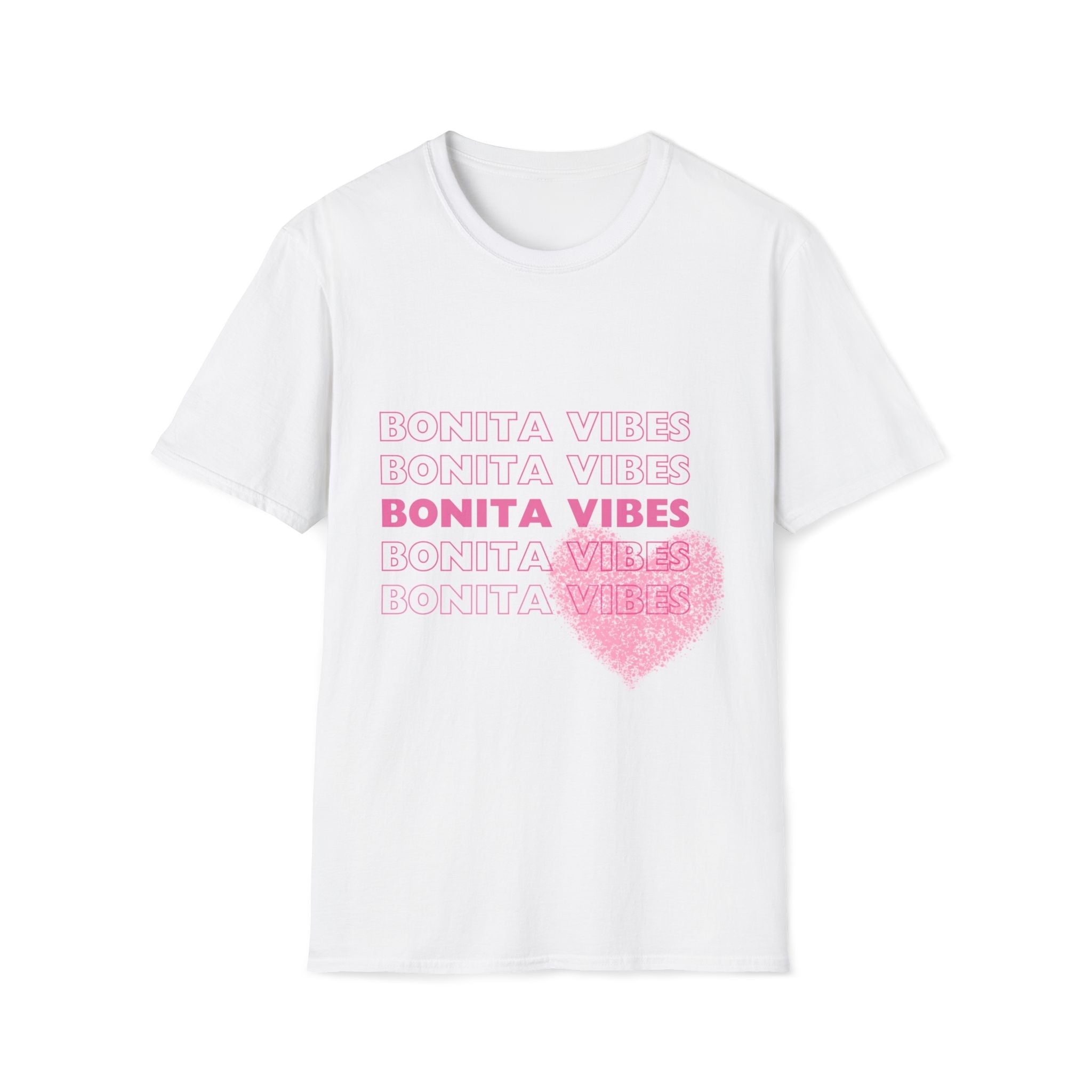 Bonita Vibes: SweetHearted Vibes Softstyle T-Shirt - My Bonita Vibes