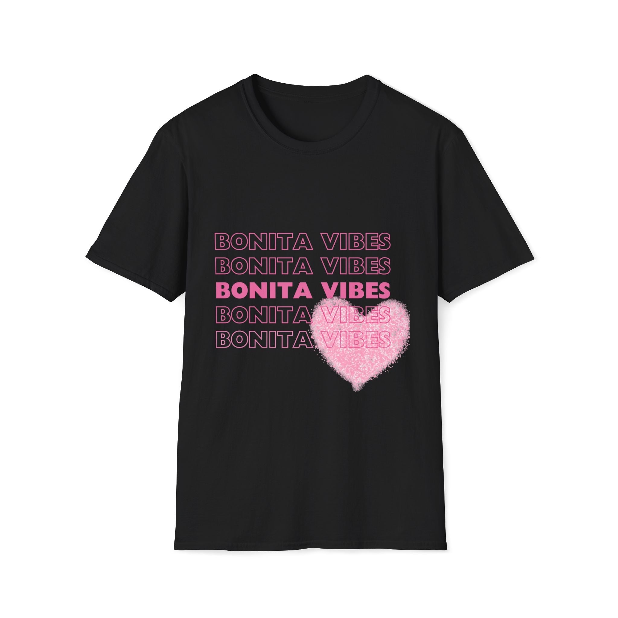 Bonita Vibes: SweetHearted Vibes Softstyle T-Shirt - My Bonita Vibes