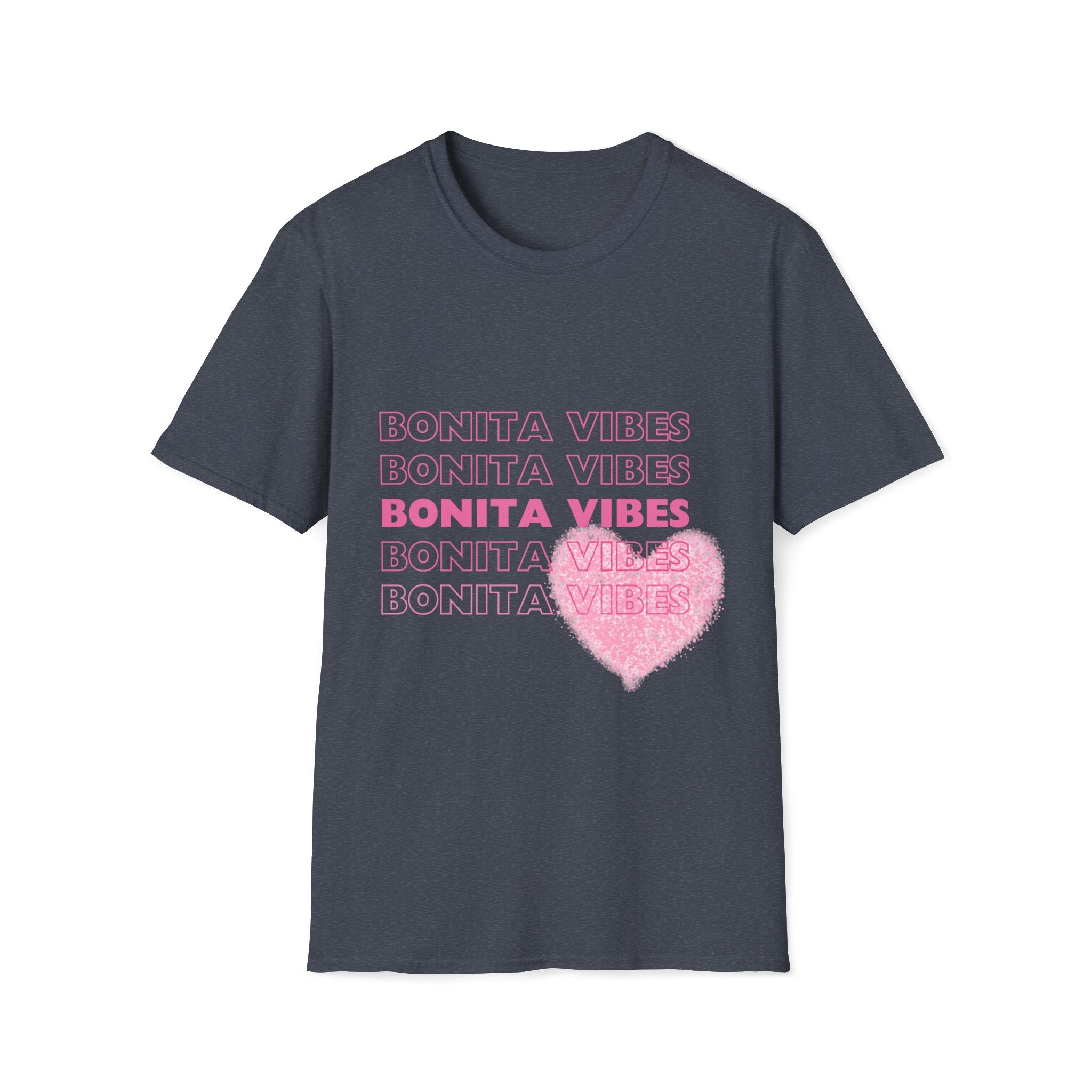 Bonita Vibes: SweetHearted Vibes Softstyle T-Shirt - My Bonita Vibes