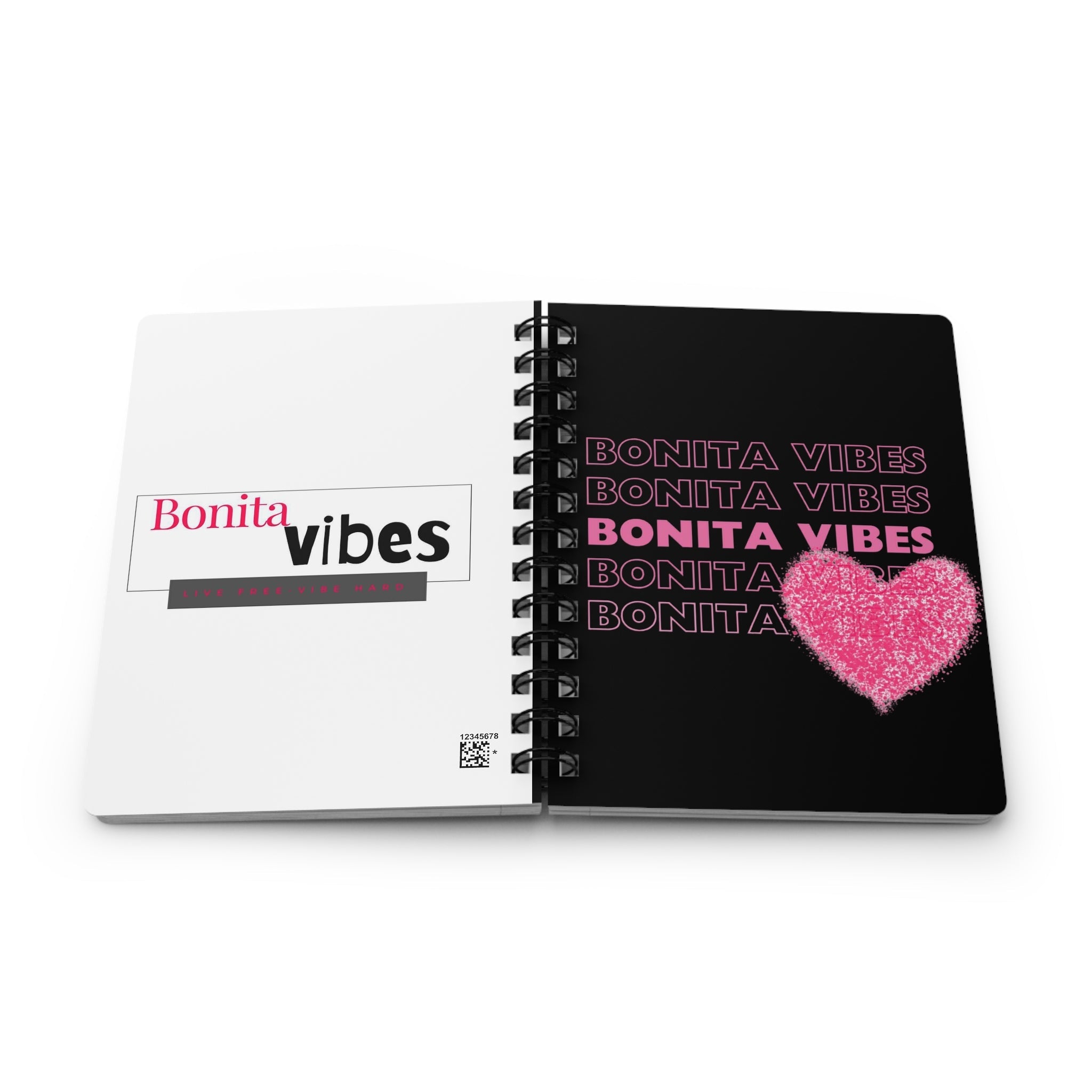 Bonita Vibes: SweetHearted Vibes Spiral - Bound Journal - My Bonita Vibes
